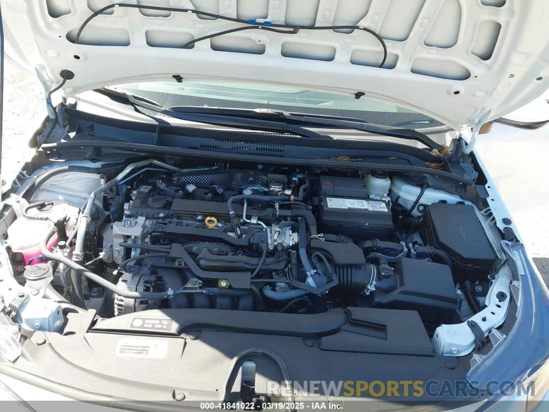 10 fotografías del automóvil dañado 5YFB4MDE4SP231292 TOYOTA COROLLA 2025
