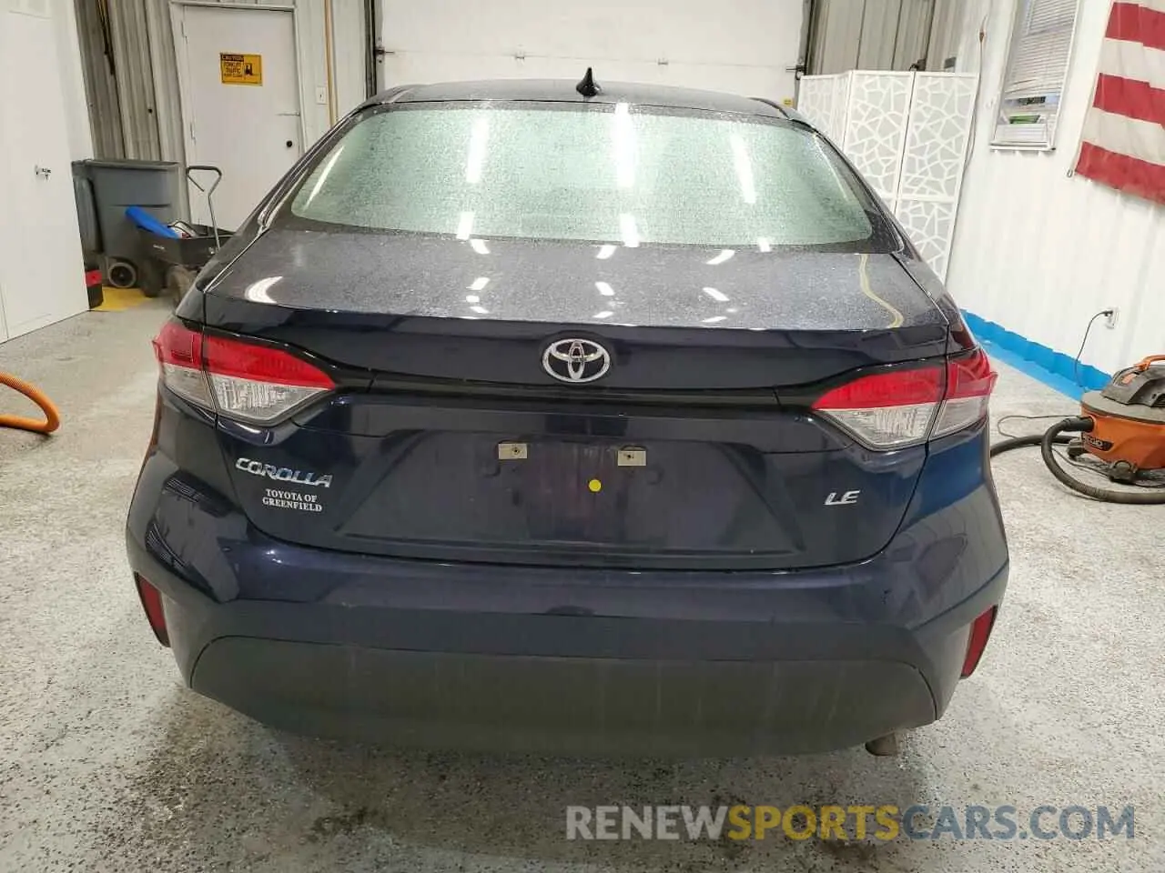 6 fotografías del automóvil dañado 5YFB4MDE4SP246049 TOYOTA COROLLA 2025