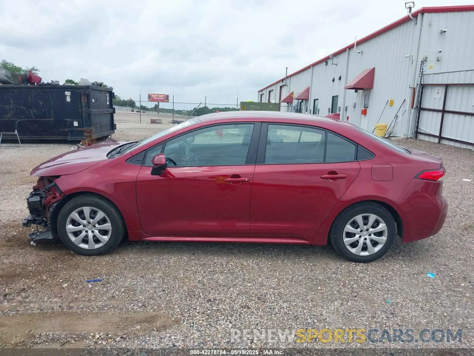 15 fotografías del automóvil dañado 5YFB4MDE4SP250862 TOYOTA COROLLA 2025