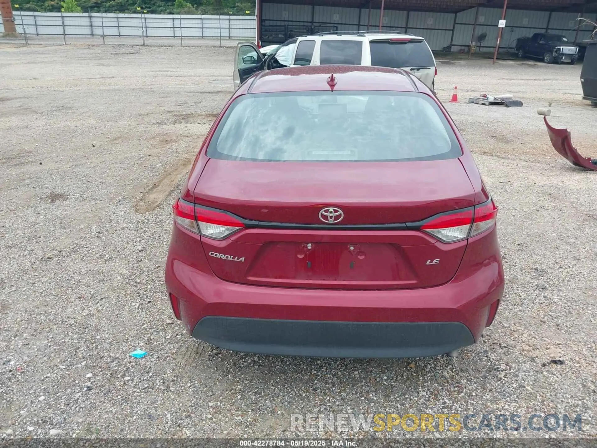17 fotografías del automóvil dañado 5YFB4MDE4SP250862 TOYOTA COROLLA 2025