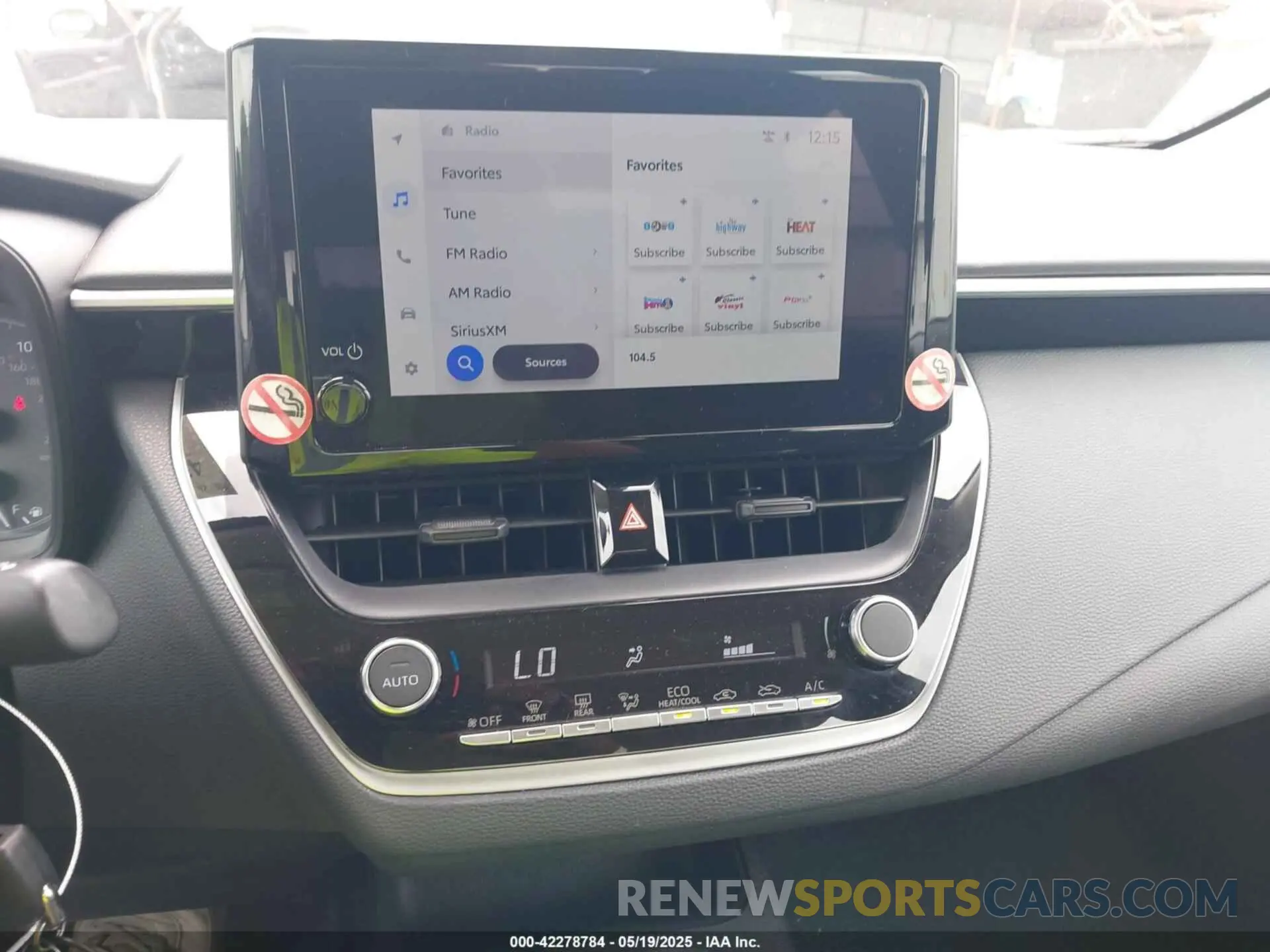 21 fotografías del automóvil dañado 5YFB4MDE4SP250862 TOYOTA COROLLA 2025