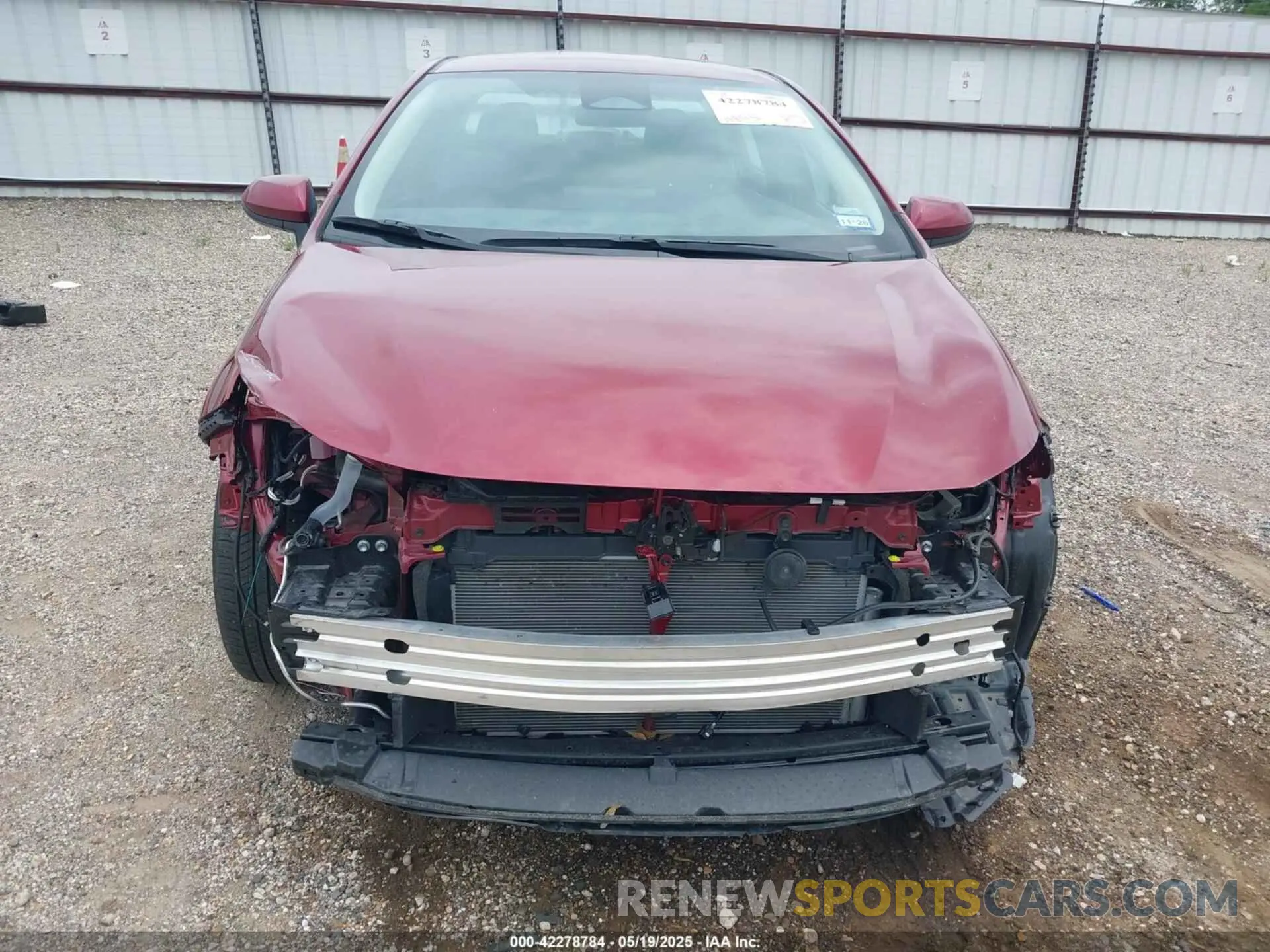 6 fotografías del automóvil dañado 5YFB4MDE4SP250862 TOYOTA COROLLA 2025