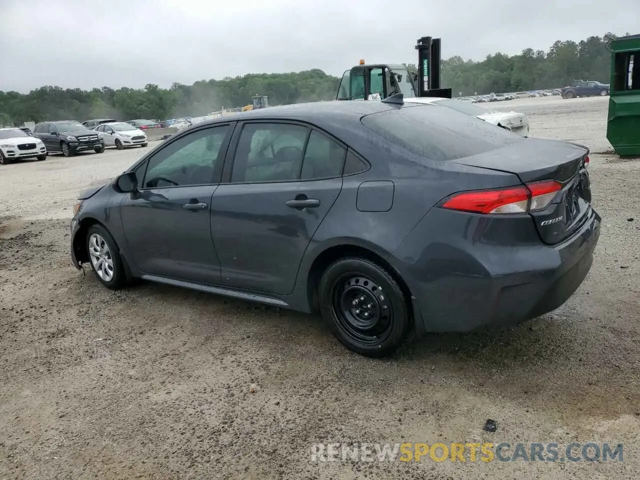 2 fotografías del automóvil dañado 5YFB4MDE4SP251171 TOYOTA COROLLA 2025