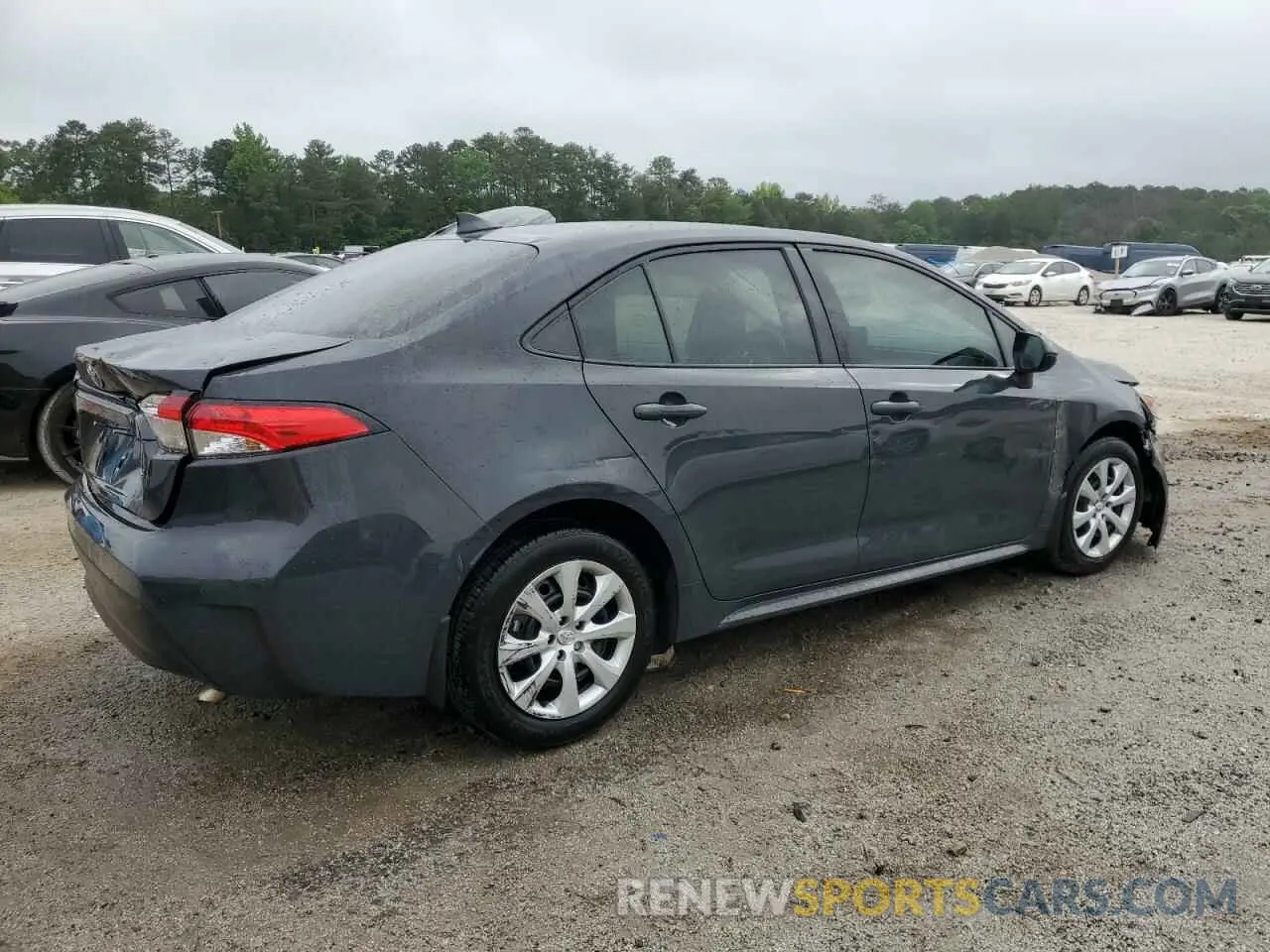 3 fotografías del automóvil dañado 5YFB4MDE4SP251171 TOYOTA COROLLA 2025