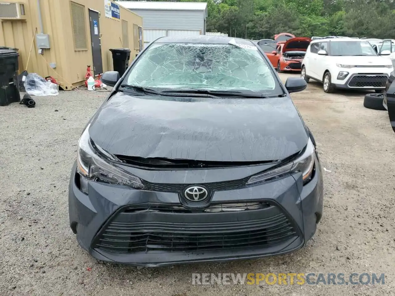 5 fotografías del automóvil dañado 5YFB4MDE4SP251171 TOYOTA COROLLA 2025