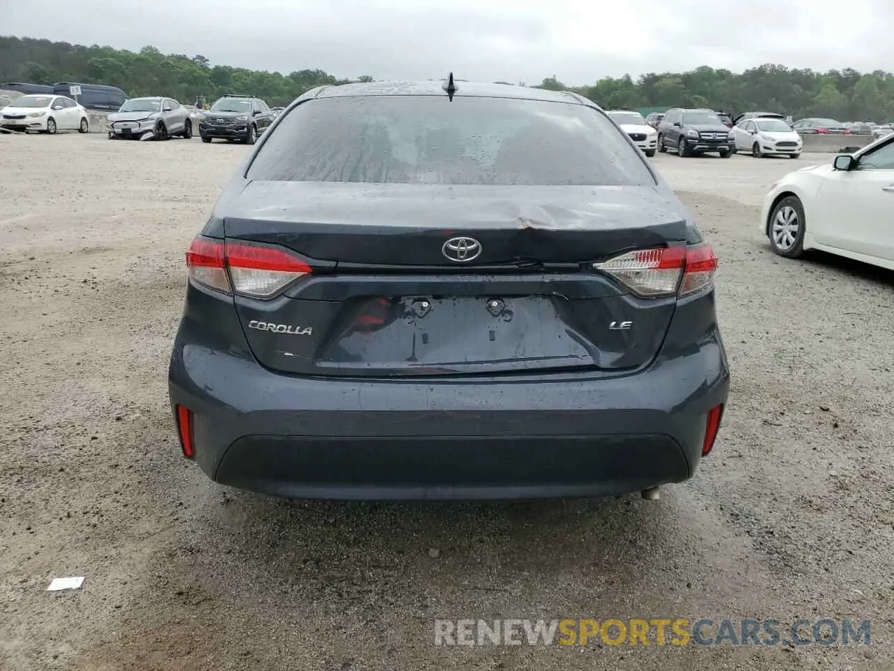 6 fotografías del automóvil dañado 5YFB4MDE4SP251171 TOYOTA COROLLA 2025