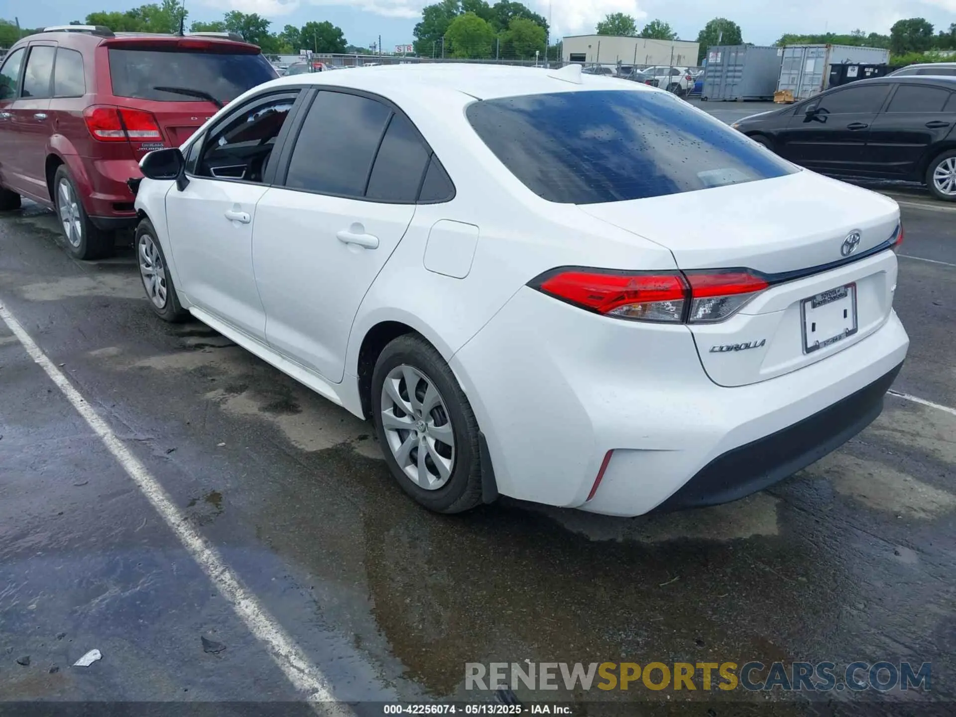 3 fotografías del automóvil dañado 5YFB4MDE4SP276037 TOYOTA COROLLA 2025