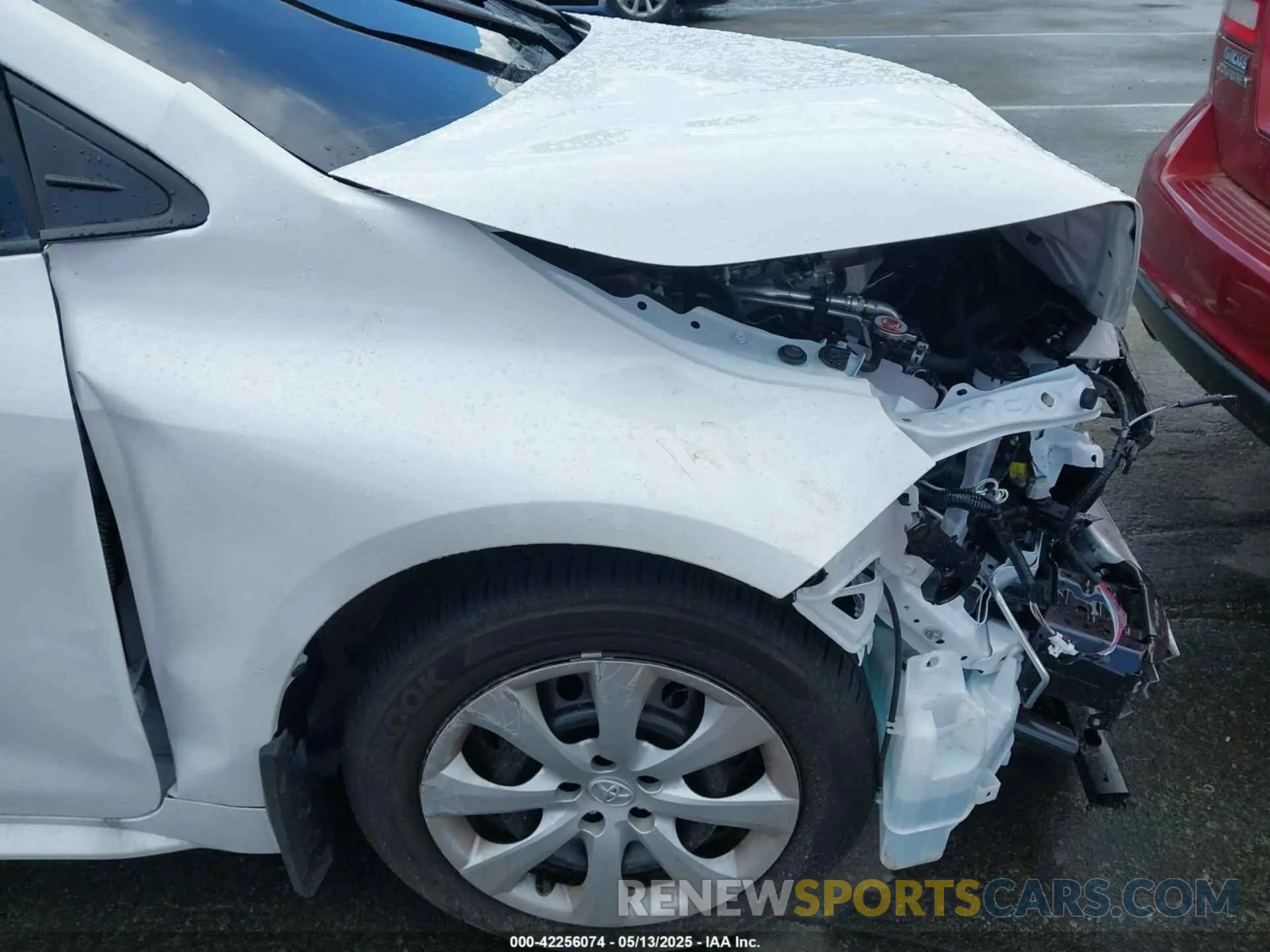 6 fotografías del automóvil dañado 5YFB4MDE4SP276037 TOYOTA COROLLA 2025