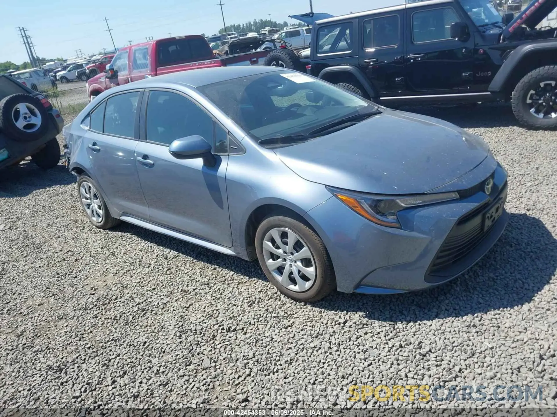 1 fotografías del automóvil dañado 5YFB4MDE4SP295039 TOYOTA COROLLA 2025