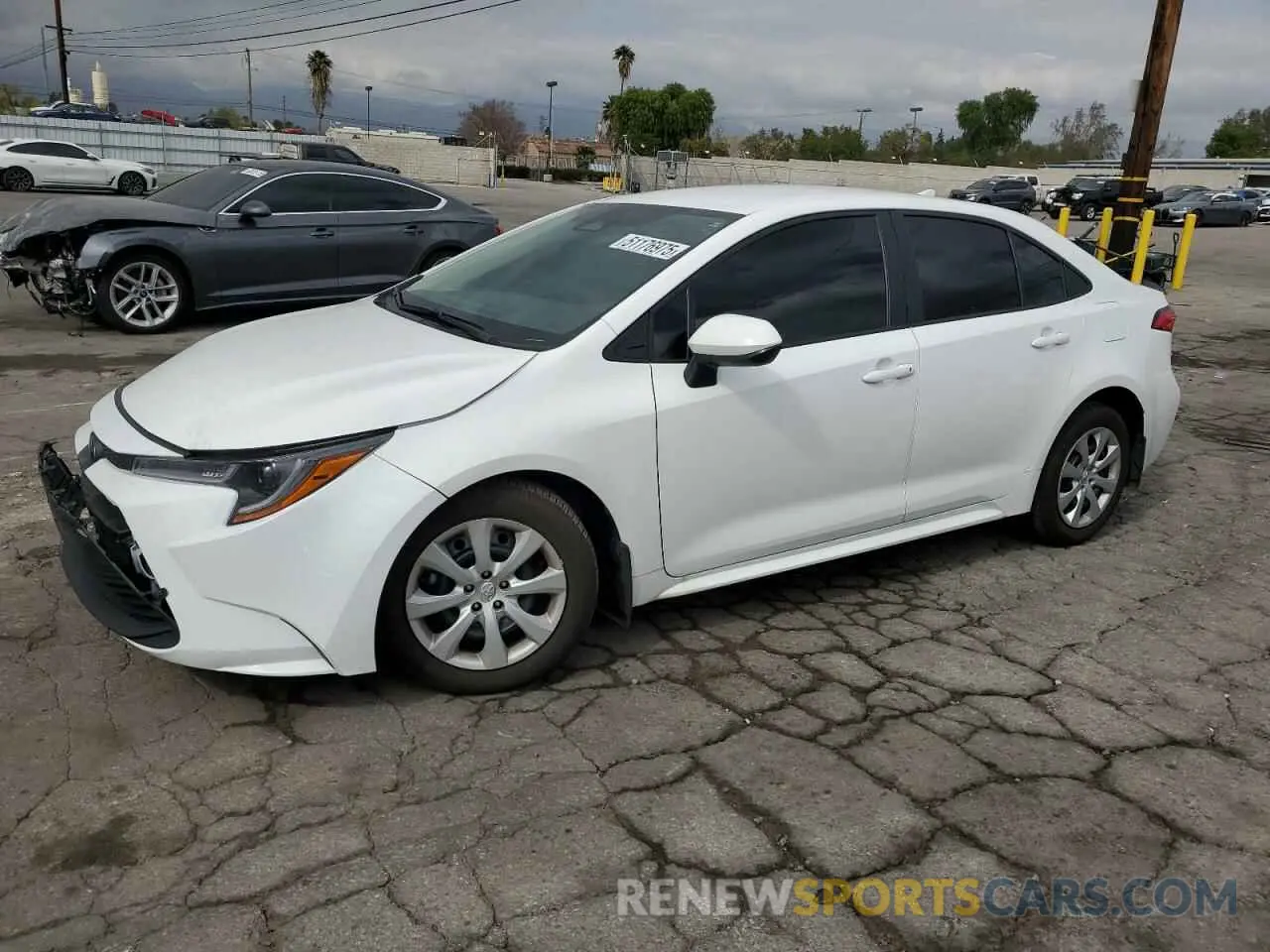 1 fotografías del automóvil dañado 5YFB4MDE5SP229759 TOYOTA COROLLA 2025