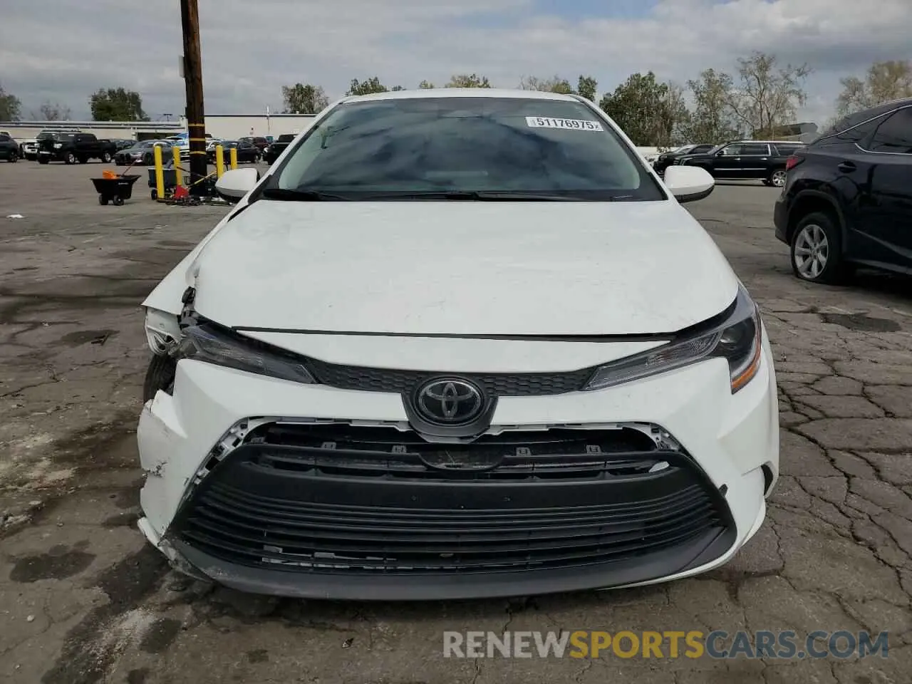5 fotografías del automóvil dañado 5YFB4MDE5SP229759 TOYOTA COROLLA 2025