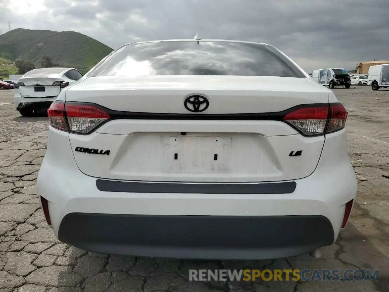 6 fotografías del automóvil dañado 5YFB4MDE5SP229759 TOYOTA COROLLA 2025