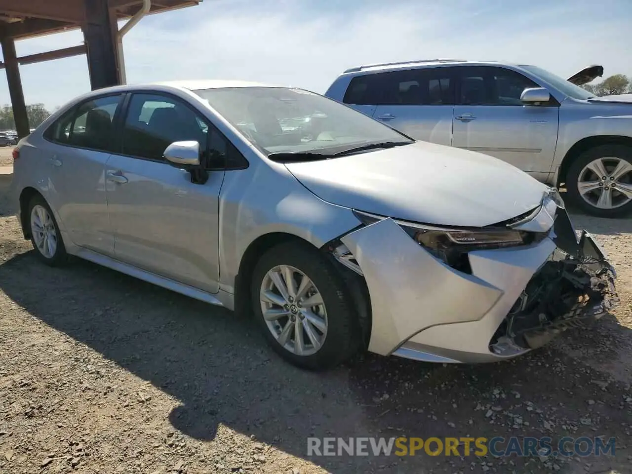 4 fotografías del automóvil dañado 5YFB4MDE5SP239885 TOYOTA COROLLA 2025