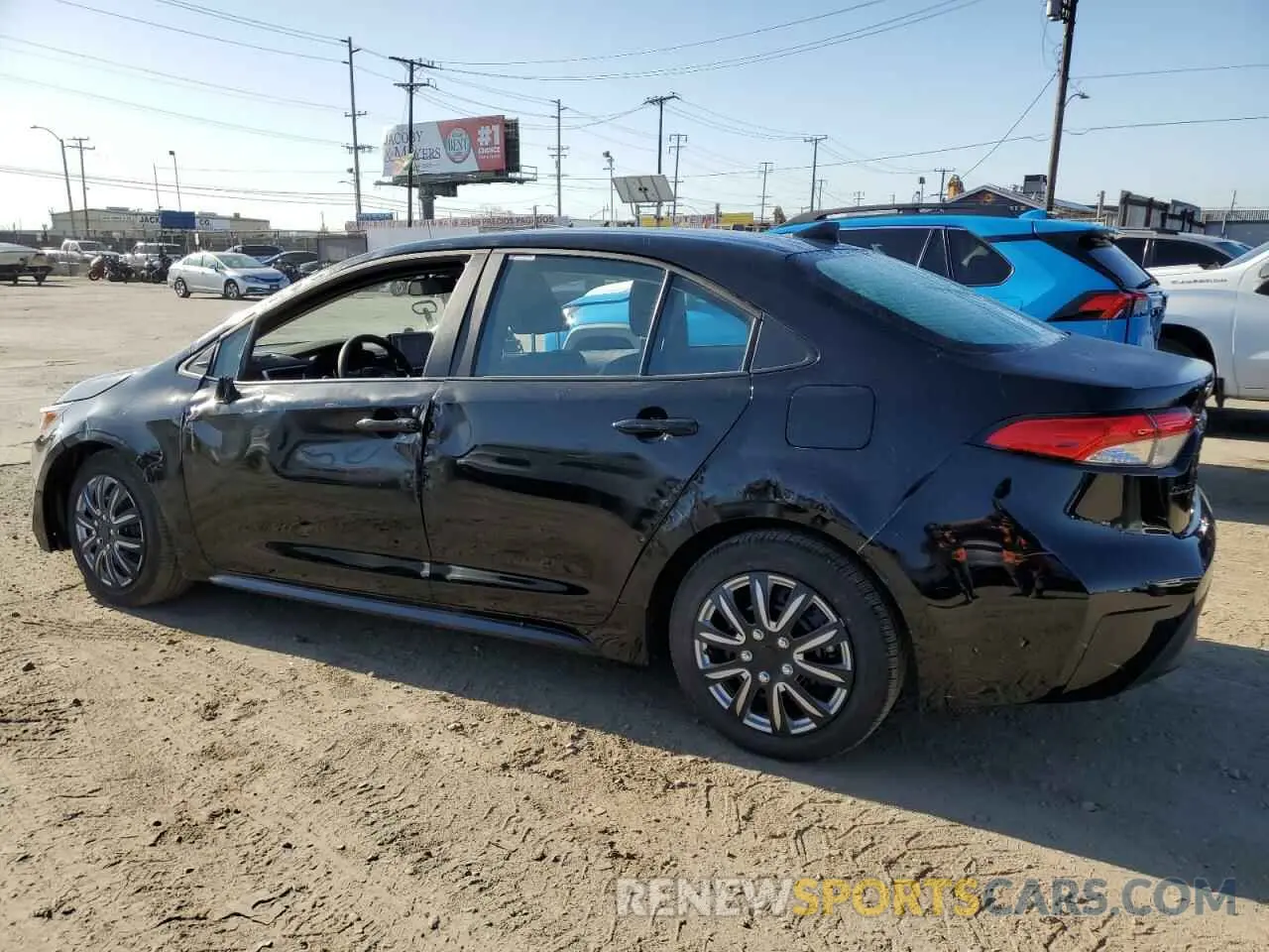 2 fotografías del automóvil dañado 5YFB4MDE5SP259778 TOYOTA COROLLA 2025