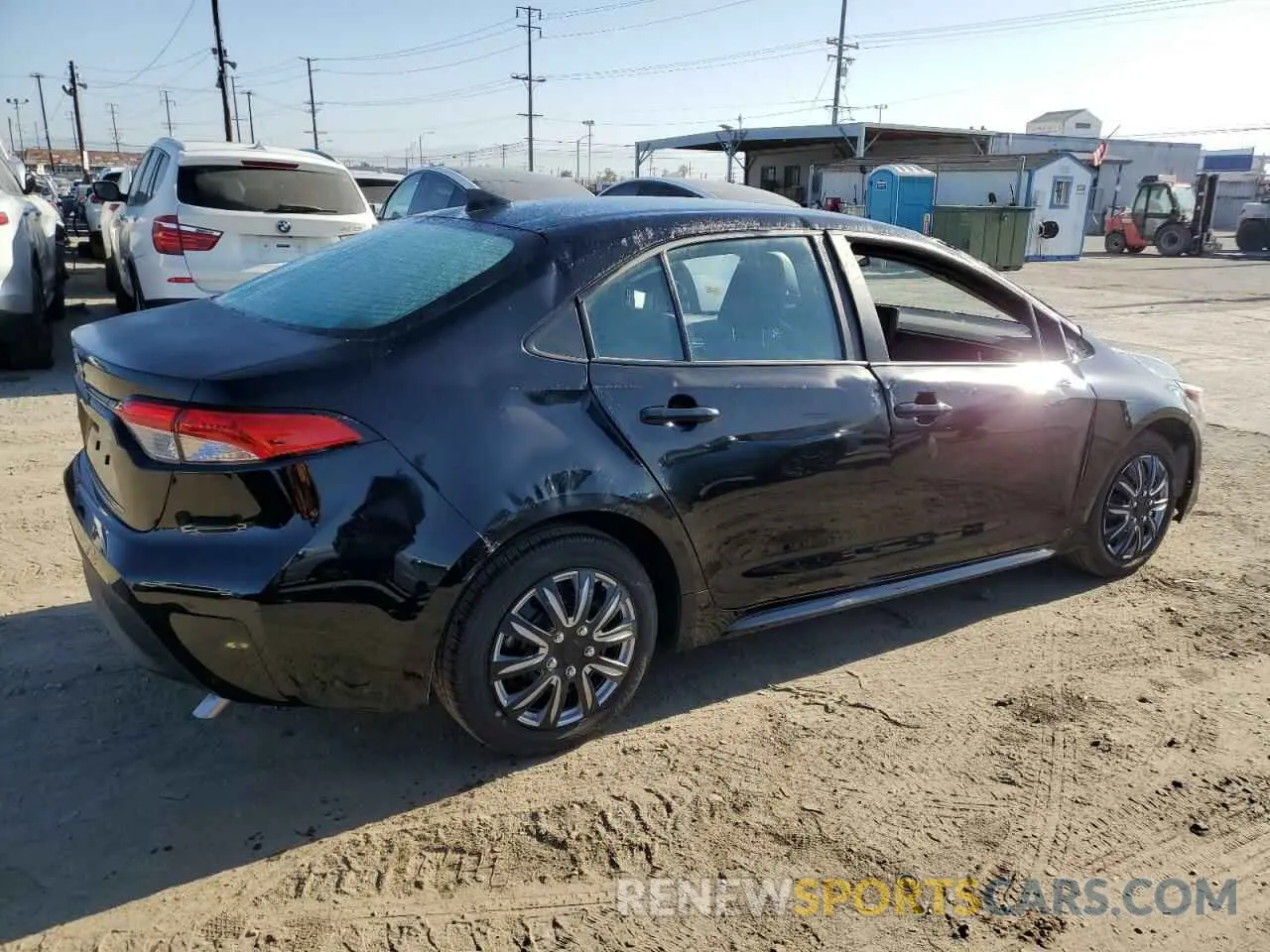 3 fotografías del automóvil dañado 5YFB4MDE5SP259778 TOYOTA COROLLA 2025