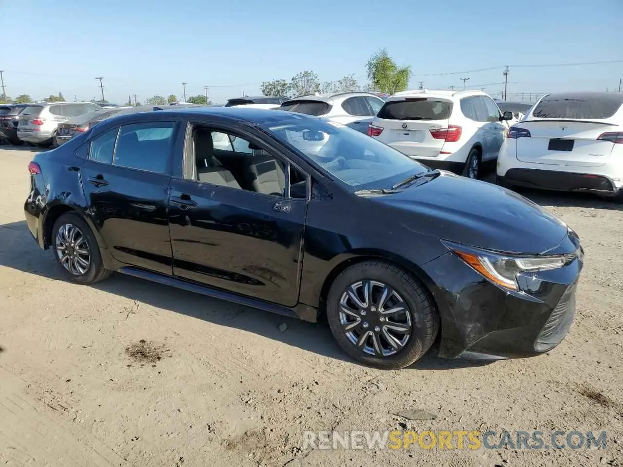 4 fotografías del automóvil dañado 5YFB4MDE5SP259778 TOYOTA COROLLA 2025