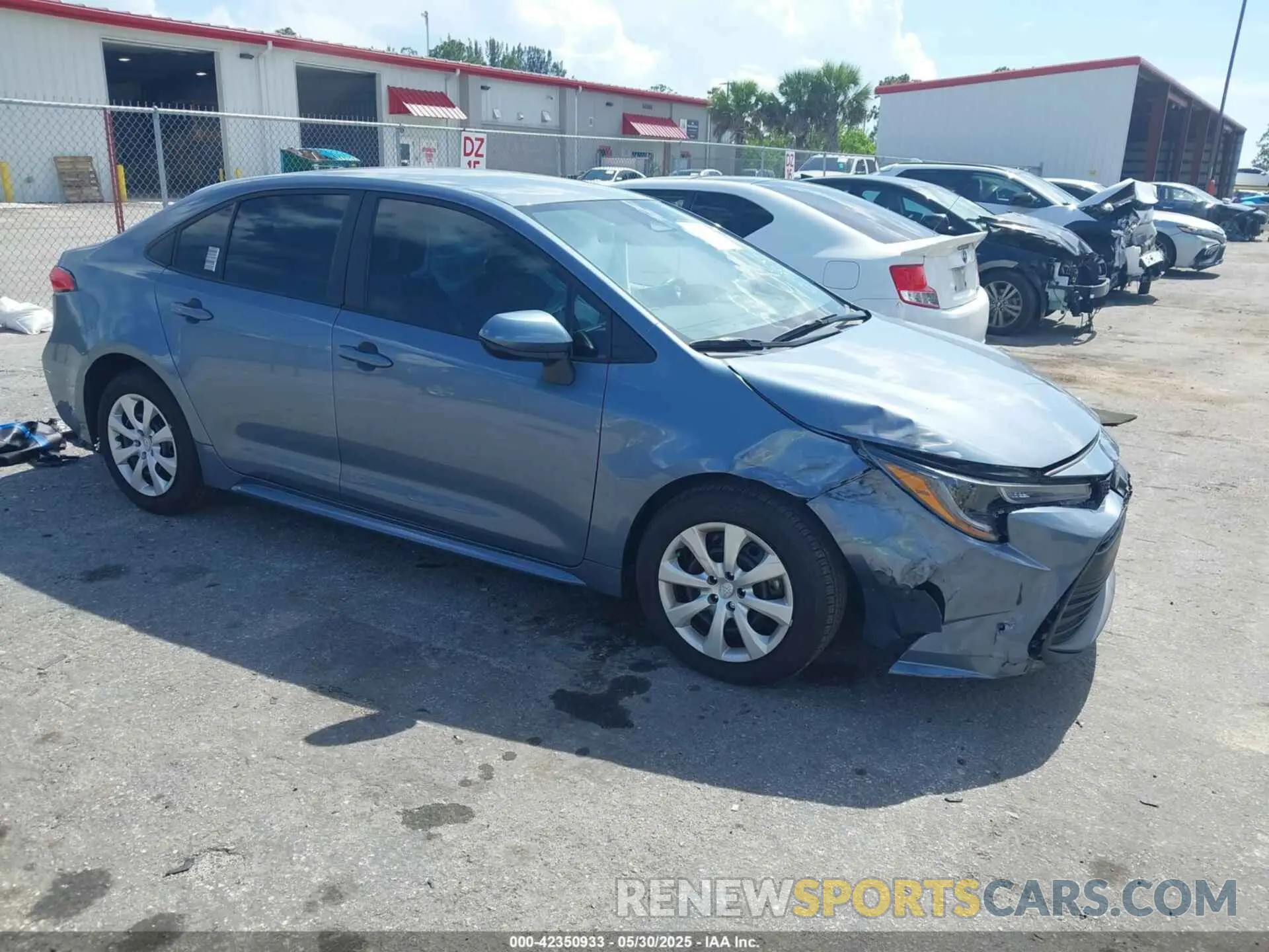 1 fotografías del automóvil dañado 5YFB4MDE6SP229821 TOYOTA COROLLA 2025