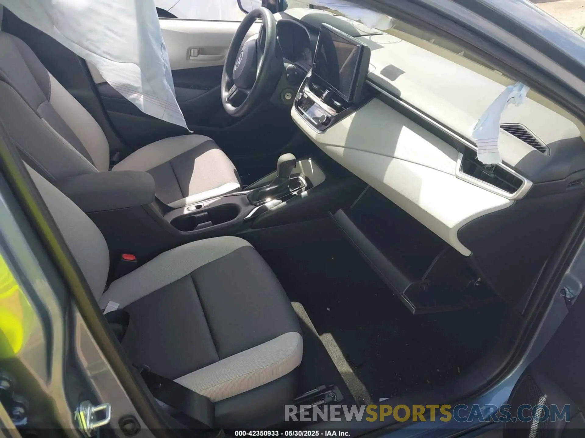 5 fotografías del automóvil dañado 5YFB4MDE6SP229821 TOYOTA COROLLA 2025