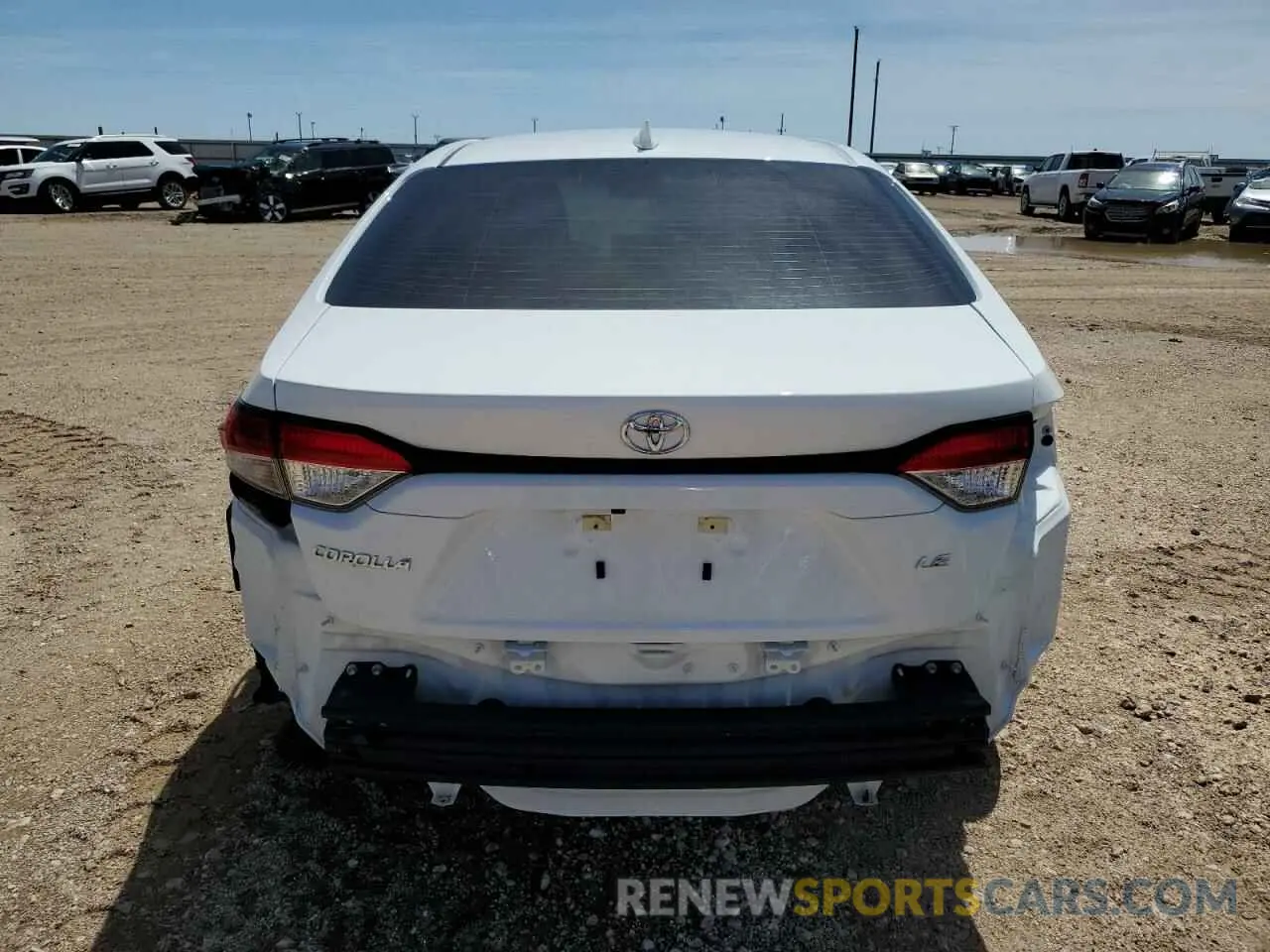 6 fotografías del automóvil dañado 5YFB4MDE6SP234971 TOYOTA COROLLA 2025