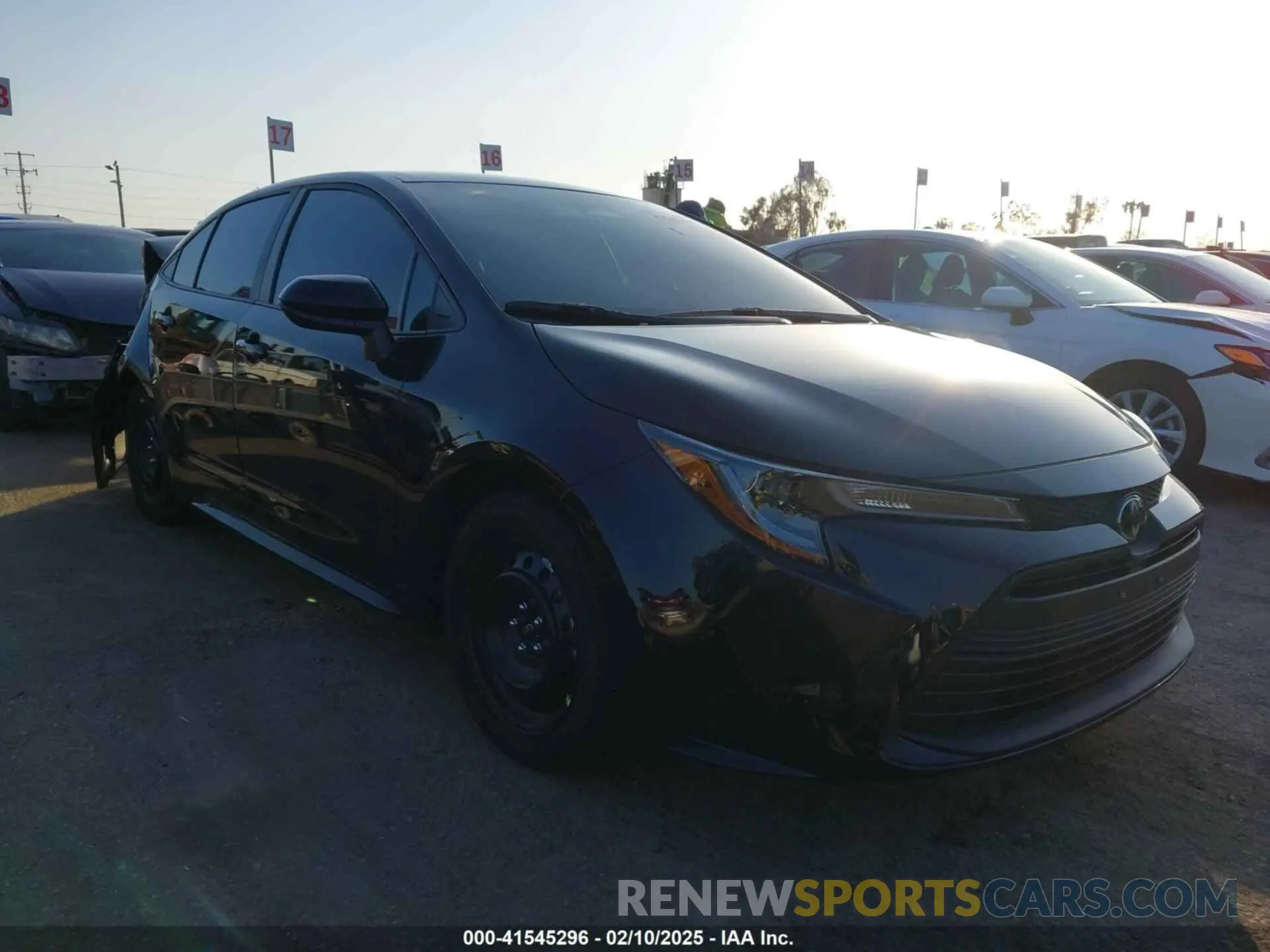 1 fotografías del automóvil dañado 5YFB4MDE6SP235537 TOYOTA COROLLA 2025