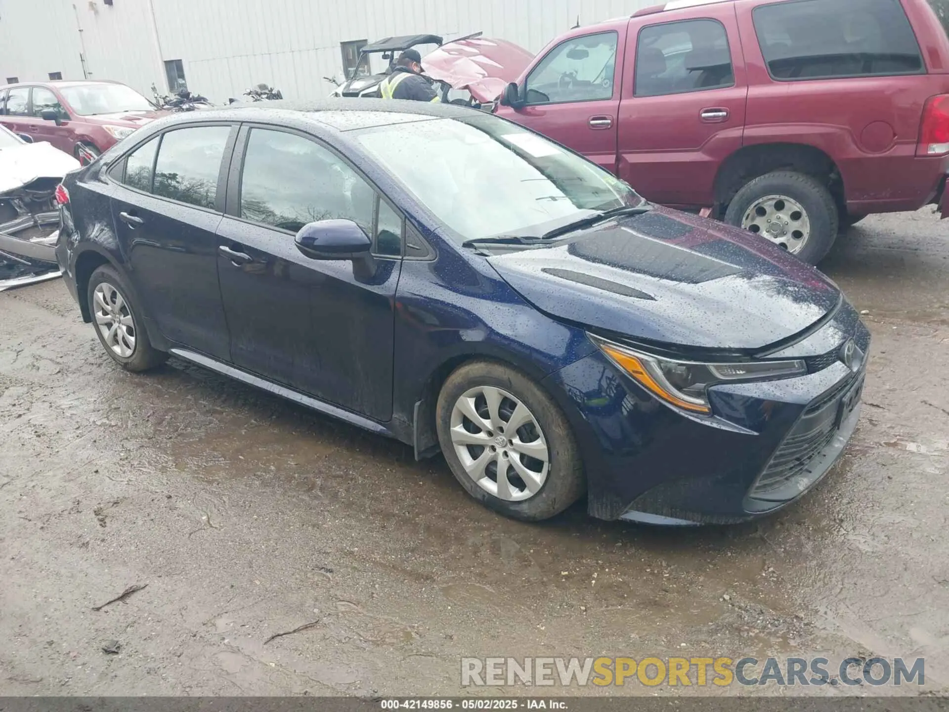 1 fotografías del automóvil dañado 5YFB4MDE6SP247199 TOYOTA COROLLA 2025