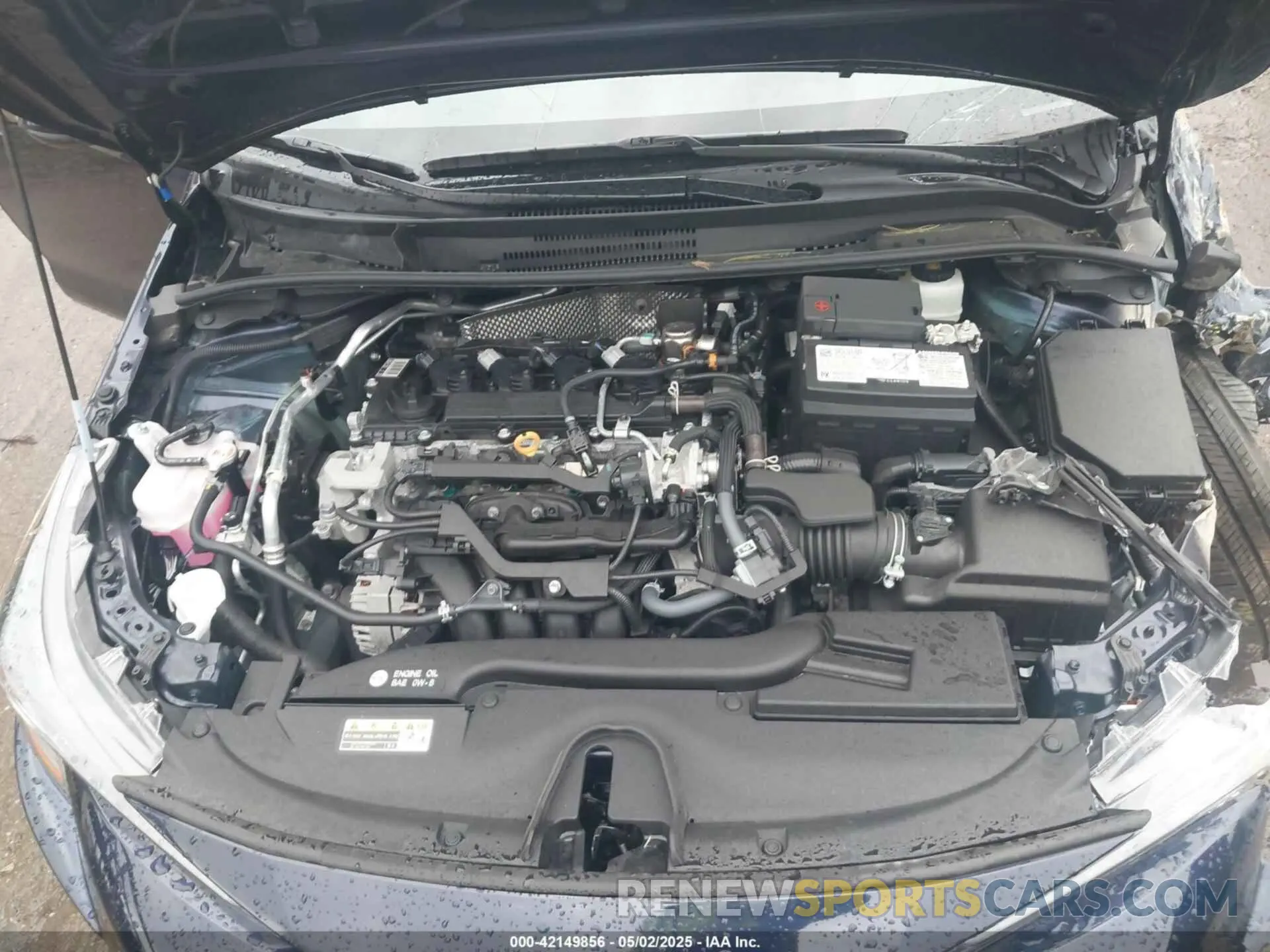 10 fotografías del automóvil dañado 5YFB4MDE6SP247199 TOYOTA COROLLA 2025