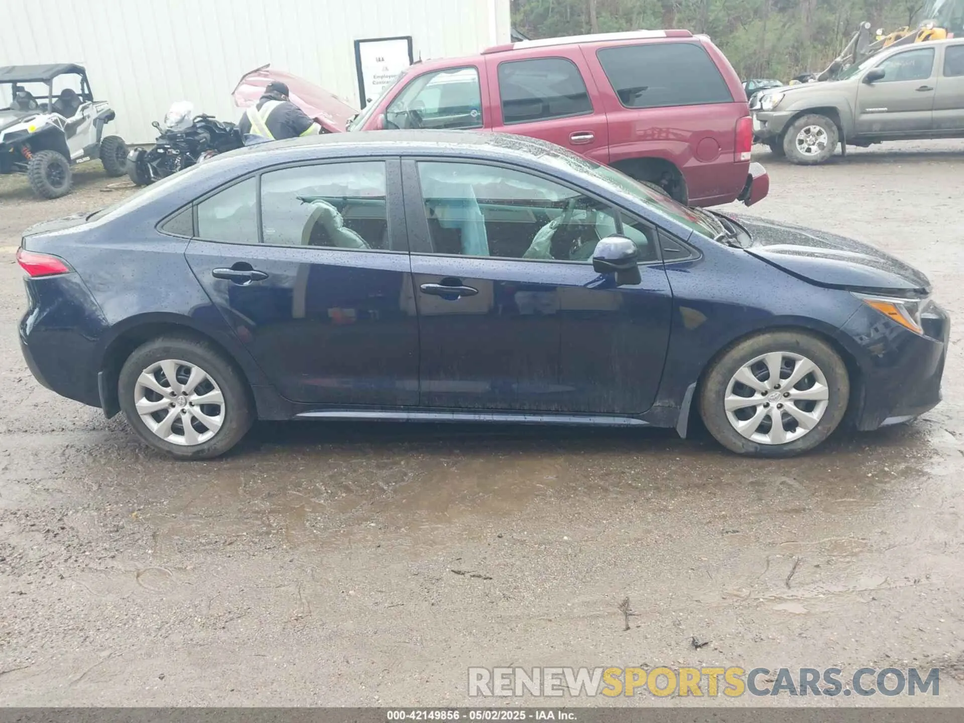 13 fotografías del automóvil dañado 5YFB4MDE6SP247199 TOYOTA COROLLA 2025