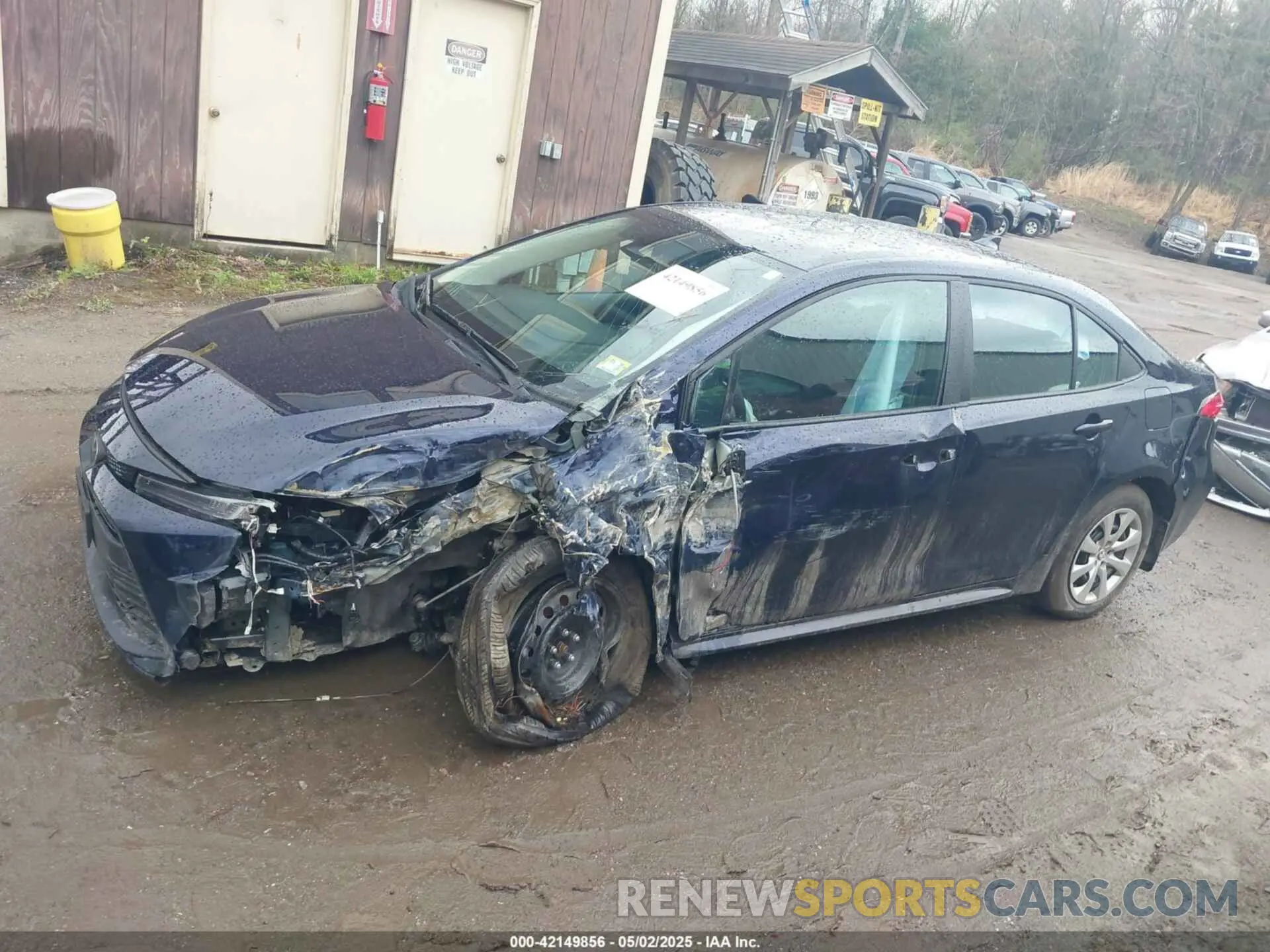 14 fotografías del automóvil dañado 5YFB4MDE6SP247199 TOYOTA COROLLA 2025