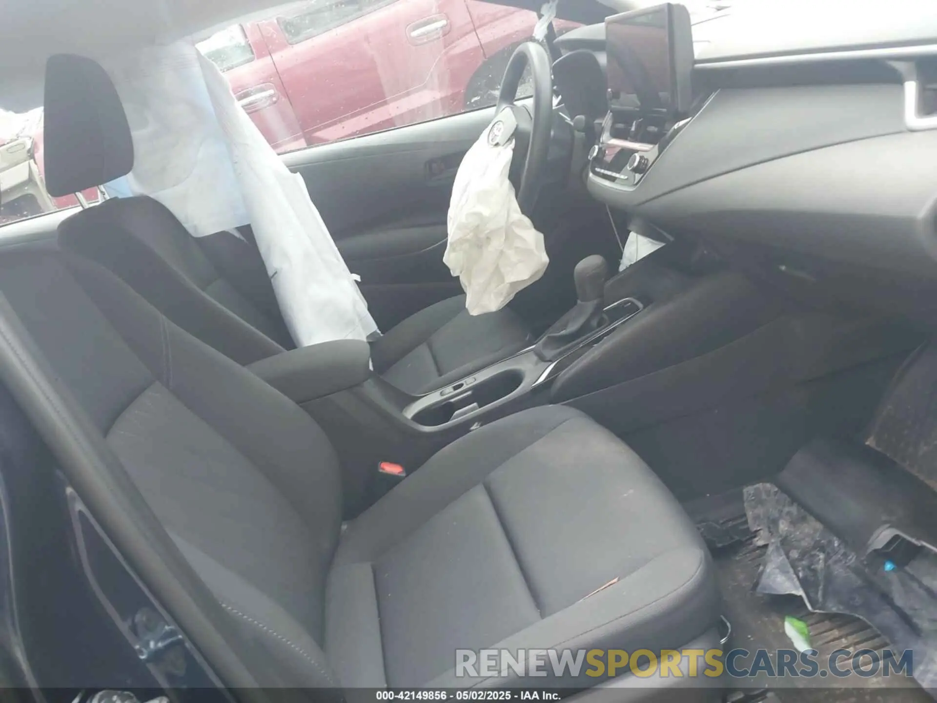 5 fotografías del automóvil dañado 5YFB4MDE6SP247199 TOYOTA COROLLA 2025