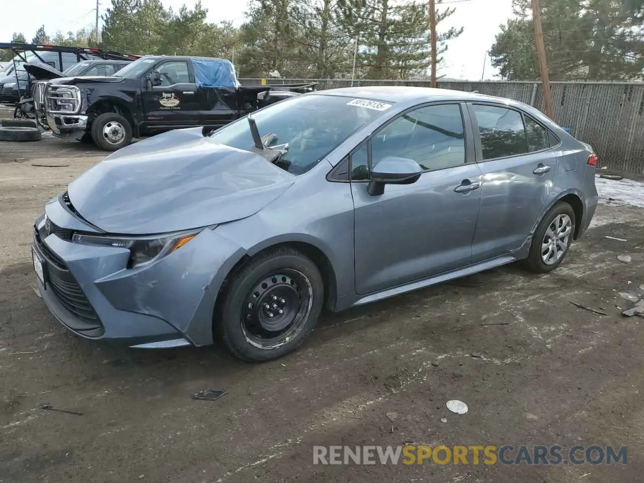 1 fotografías del automóvil dañado 5YFB4MDE6SP247445 TOYOTA COROLLA 2025