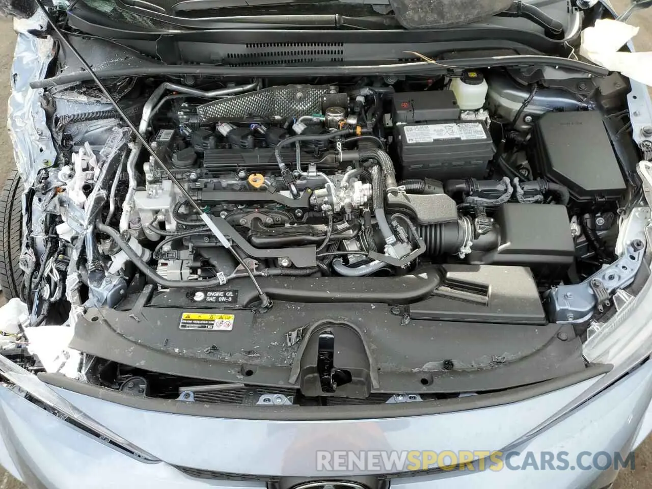 12 fotografías del automóvil dañado 5YFB4MDE6SP247445 TOYOTA COROLLA 2025