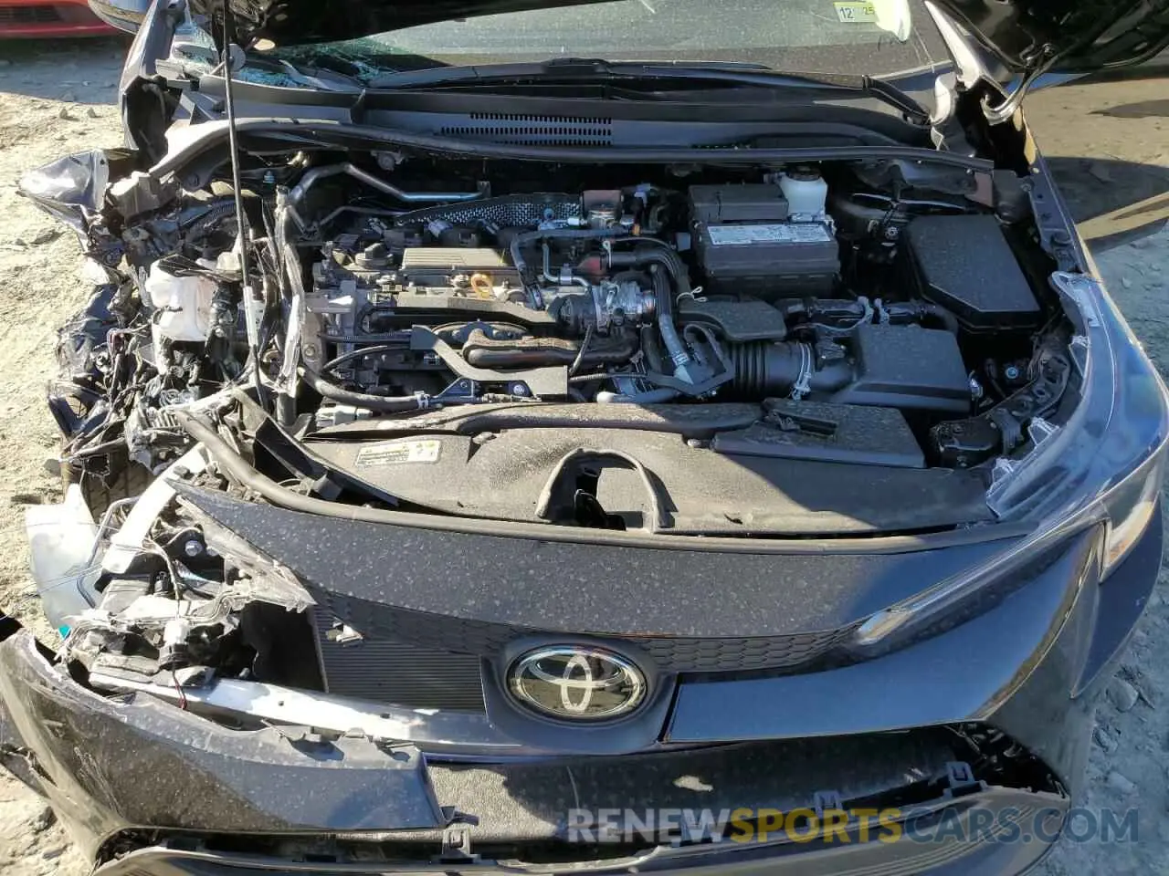 12 fotografías del automóvil dañado 5YFB4MDE6SP248207 TOYOTA COROLLA 2025