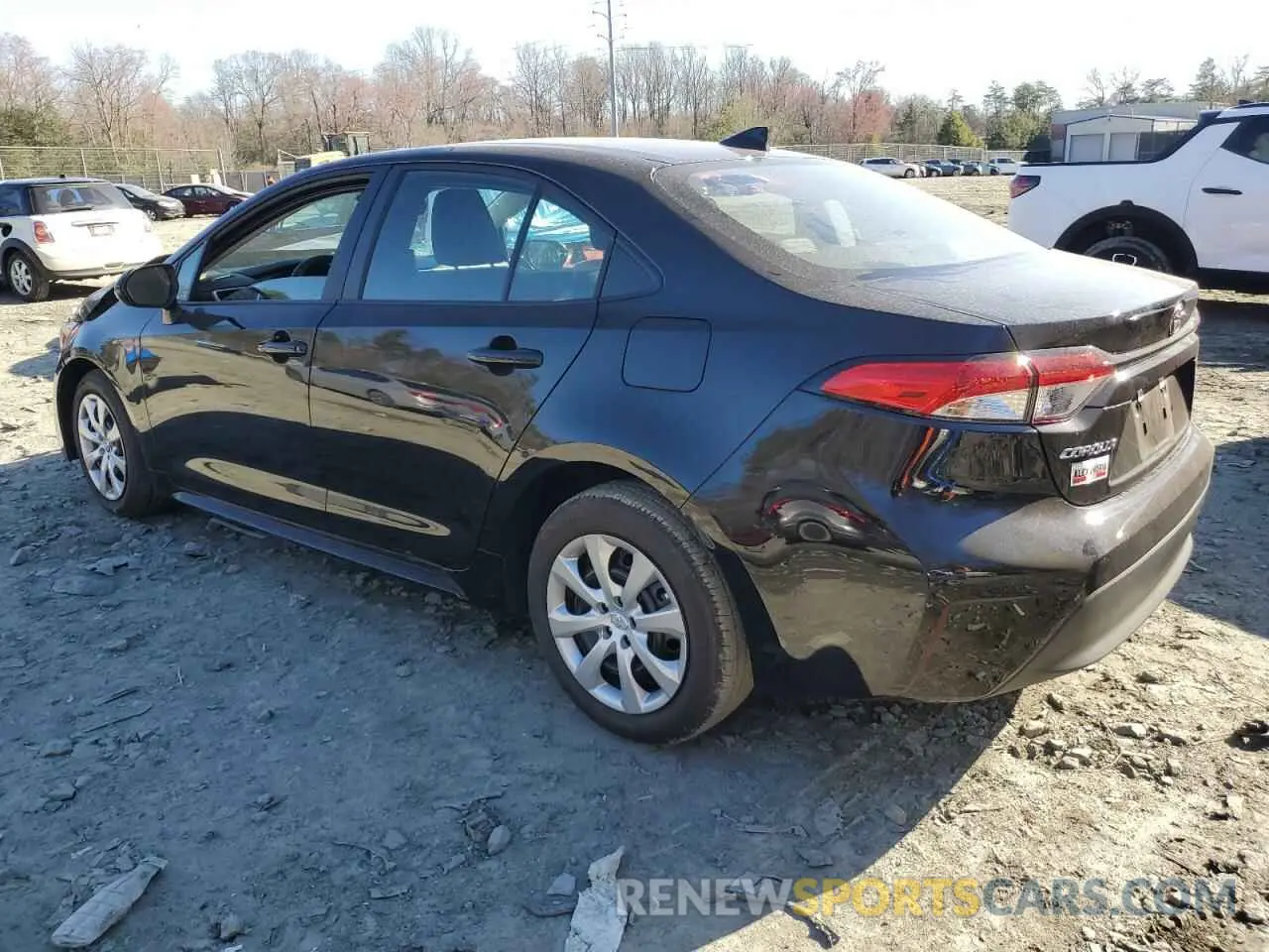 2 fotografías del automóvil dañado 5YFB4MDE6SP248207 TOYOTA COROLLA 2025