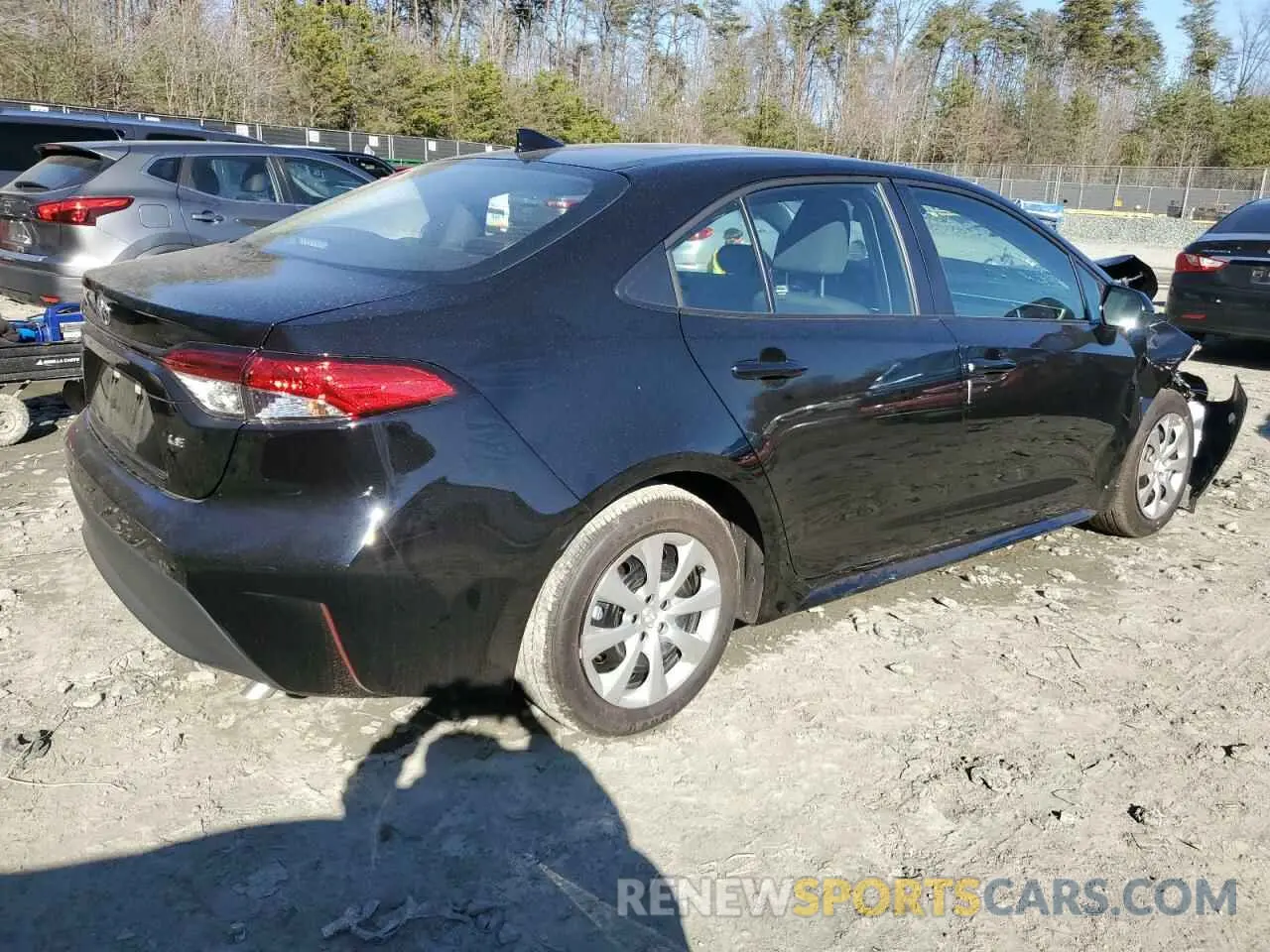 3 fotografías del automóvil dañado 5YFB4MDE6SP248207 TOYOTA COROLLA 2025
