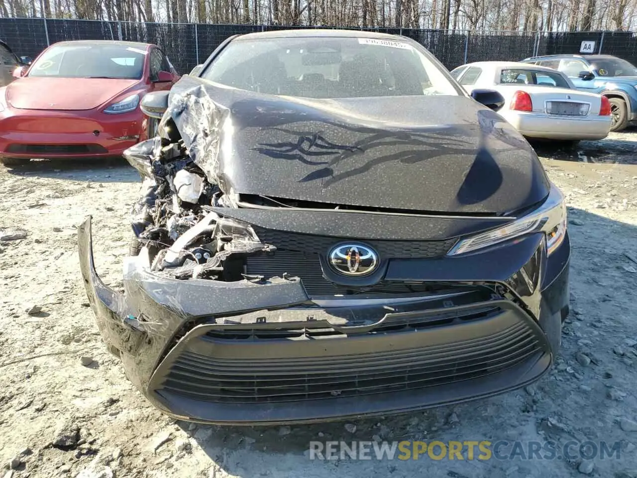 5 fotografías del automóvil dañado 5YFB4MDE6SP248207 TOYOTA COROLLA 2025
