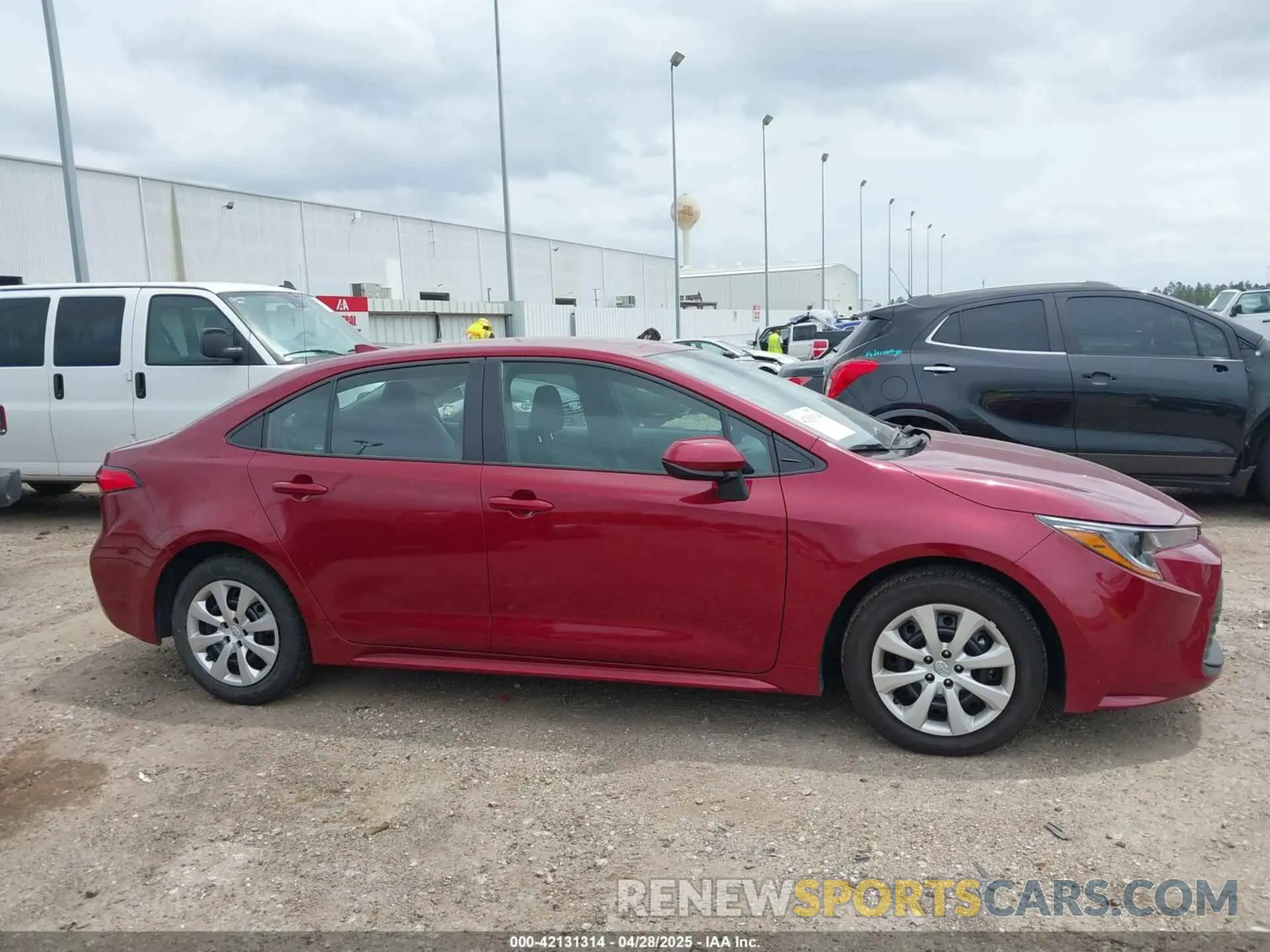 13 fotografías del automóvil dañado 5YFB4MDE6SP256565 TOYOTA COROLLA 2025