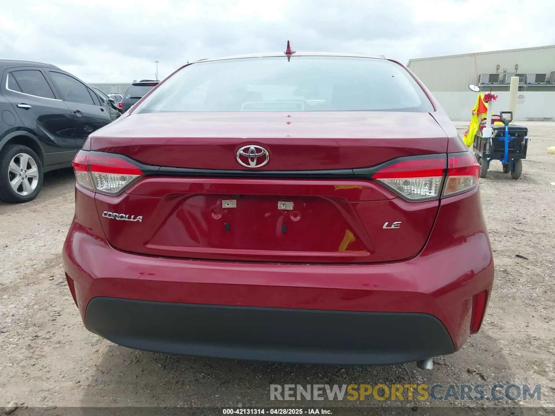 16 fotografías del automóvil dañado 5YFB4MDE6SP256565 TOYOTA COROLLA 2025