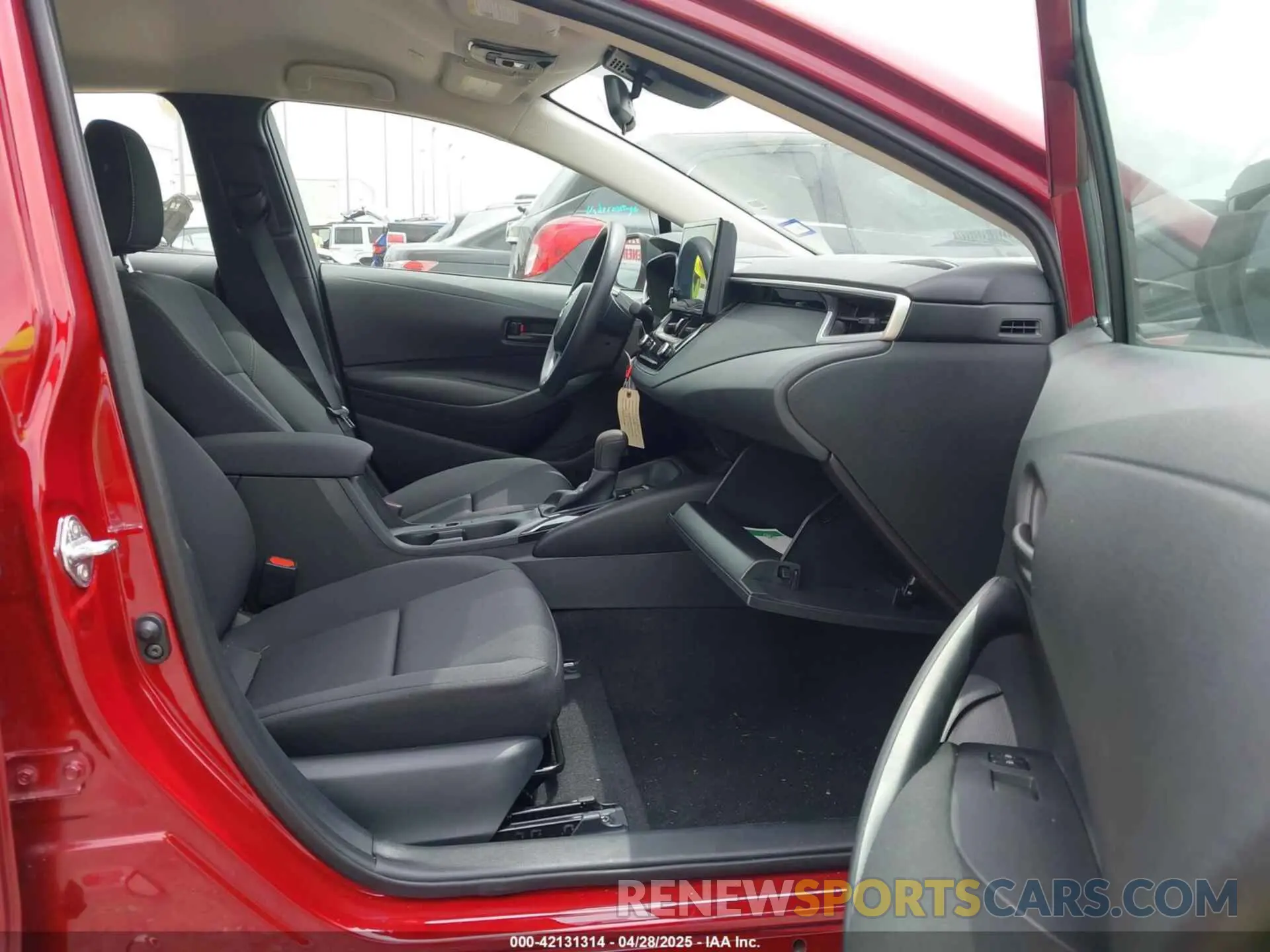 5 fotografías del automóvil dañado 5YFB4MDE6SP256565 TOYOTA COROLLA 2025
