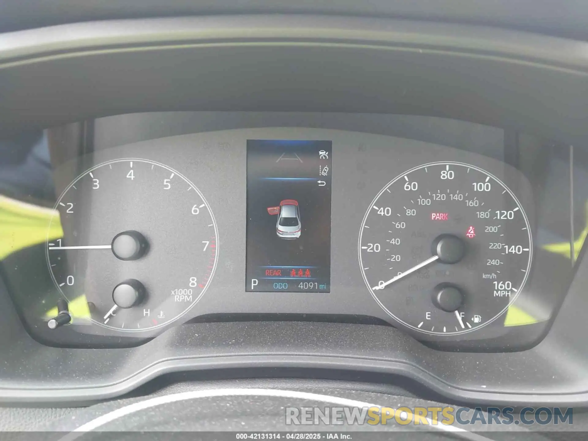 7 fotografías del automóvil dañado 5YFB4MDE6SP256565 TOYOTA COROLLA 2025