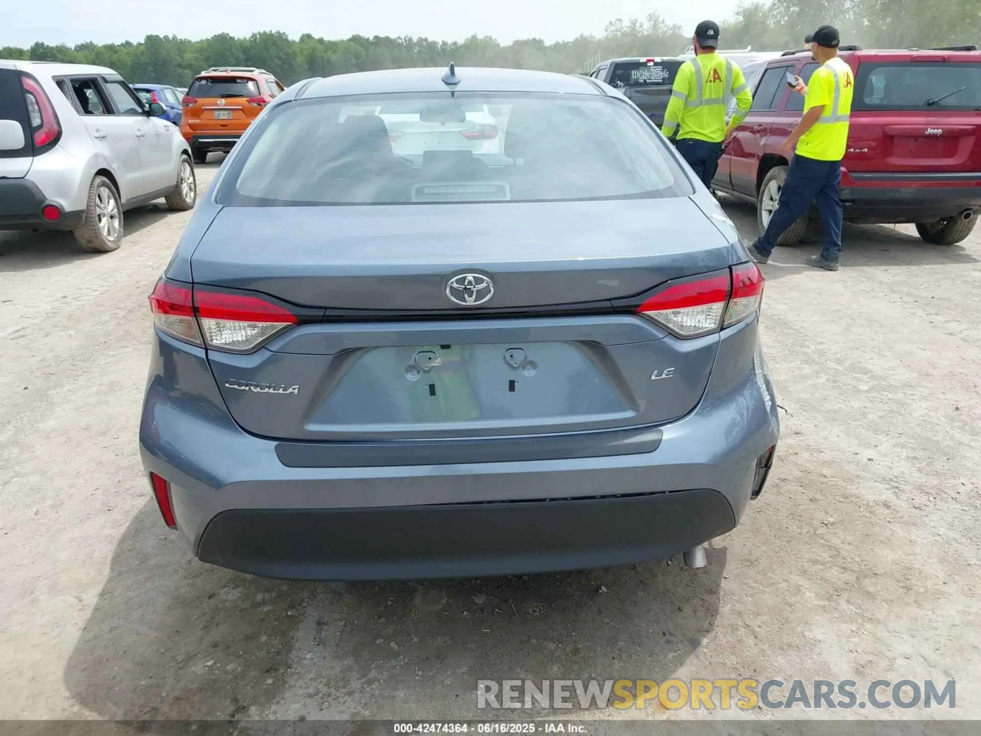 16 fotografías del automóvil dañado 5YFB4MDE6SP290649 TOYOTA COROLLA 2025