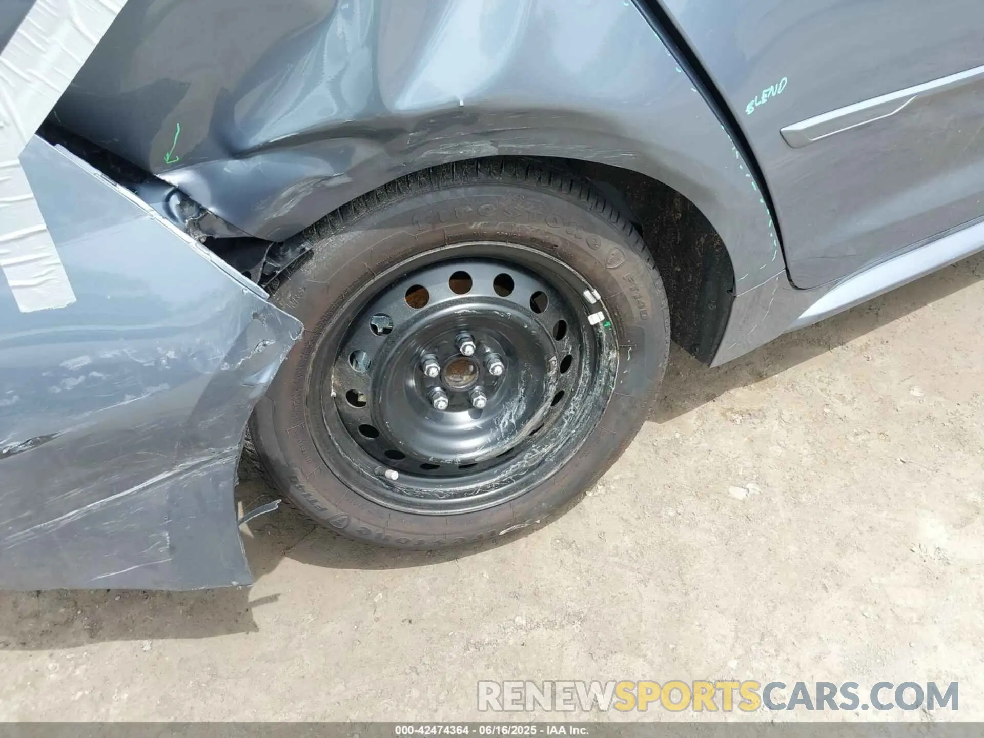 6 fotografías del automóvil dañado 5YFB4MDE6SP290649 TOYOTA COROLLA 2025