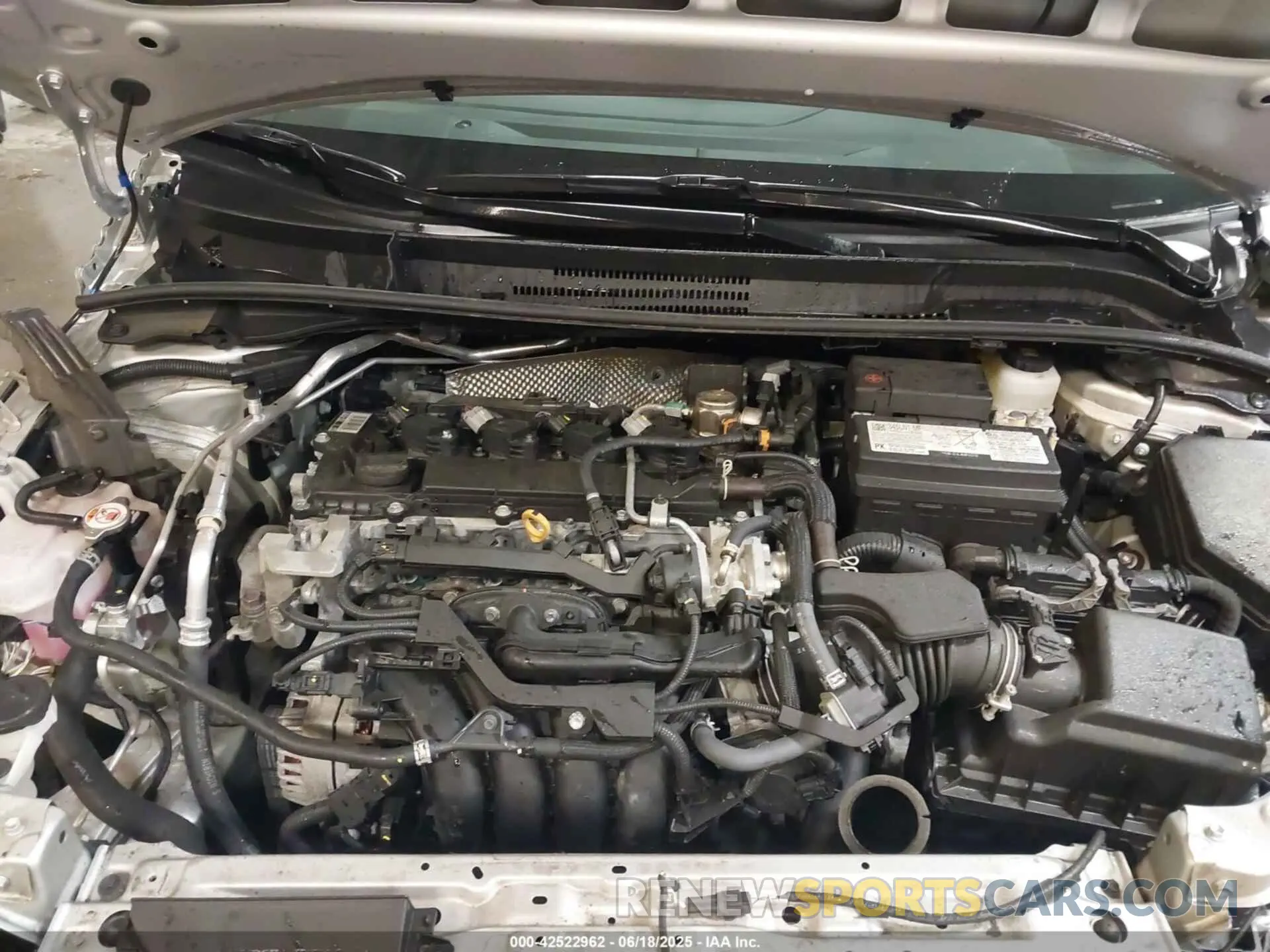 10 fotografías del automóvil dañado 5YFB4MDE7SP233196 TOYOTA COROLLA 2025