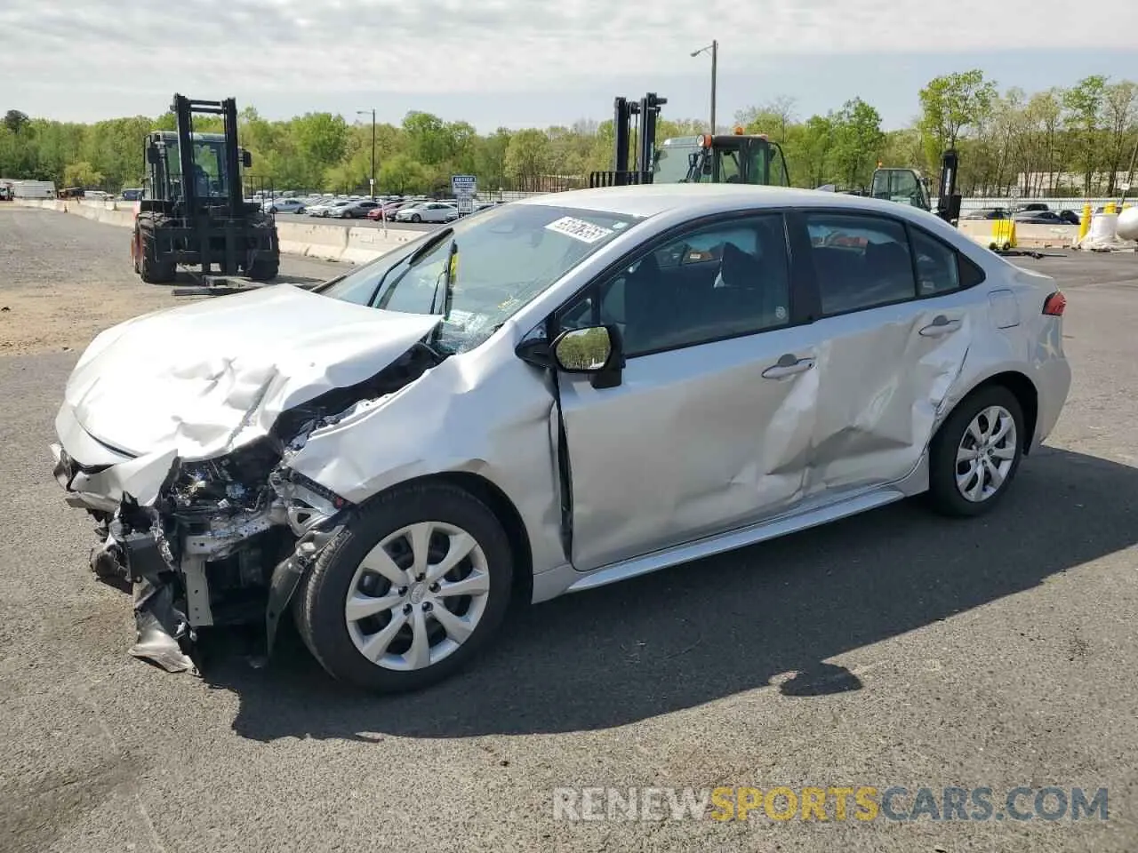 1 fotografías del automóvil dañado 5YFB4MDE7SP253741 TOYOTA COROLLA 2025
