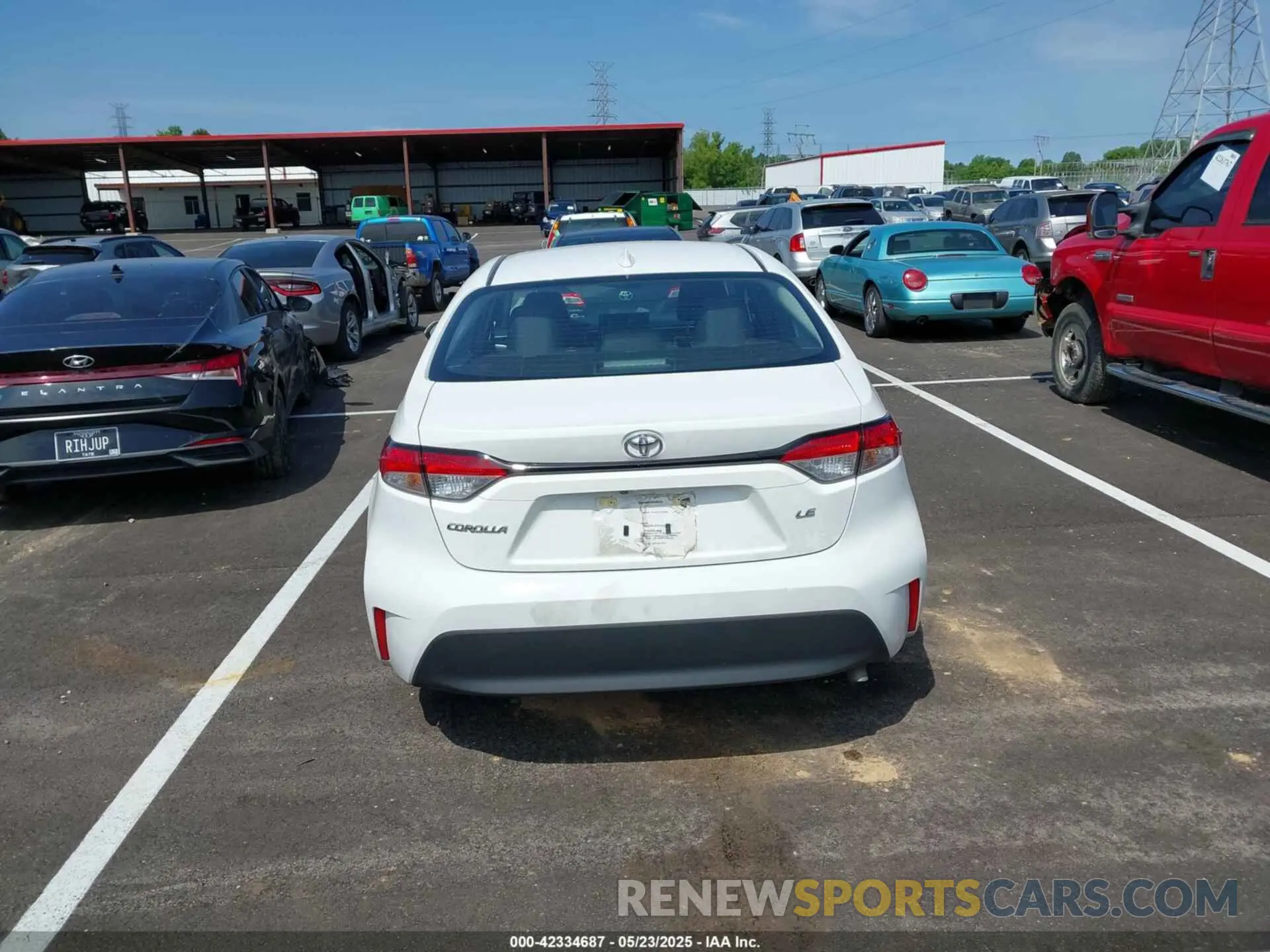 16 fotografías del automóvil dañado 5YFB4MDE7SP266506 TOYOTA COROLLA 2025