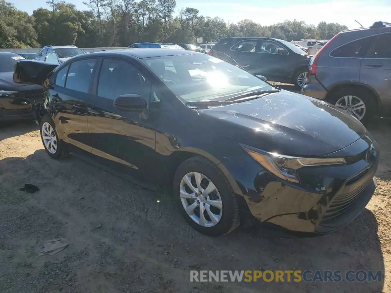 4 fotografías del automóvil dañado 5YFB4MDE8SP232770 TOYOTA COROLLA 2025
