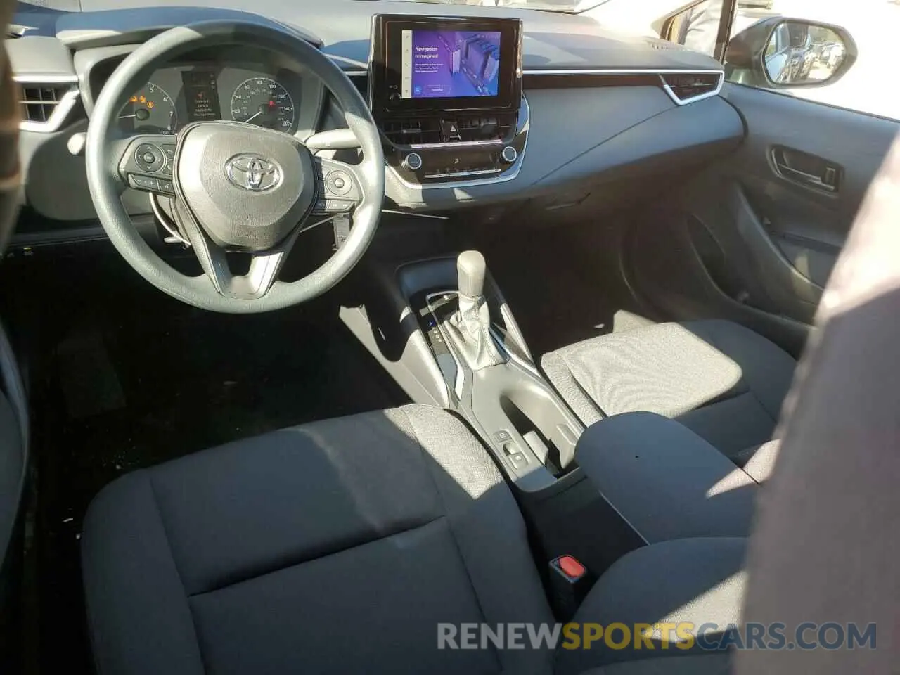 8 fotografías del automóvil dañado 5YFB4MDE8SP232770 TOYOTA COROLLA 2025