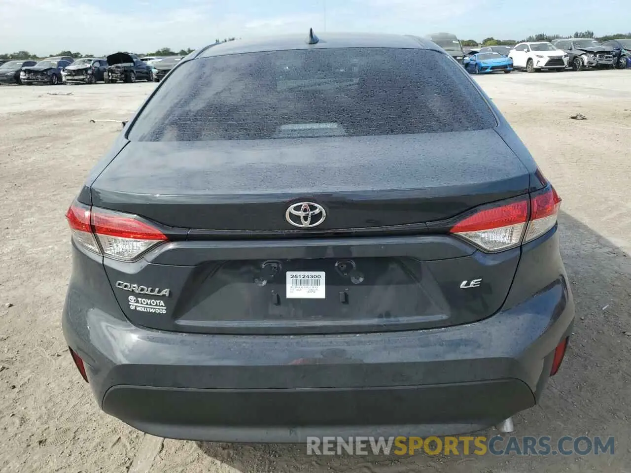 6 fotografías del automóvil dañado 5YFB4MDE8SP233613 TOYOTA COROLLA 2025
