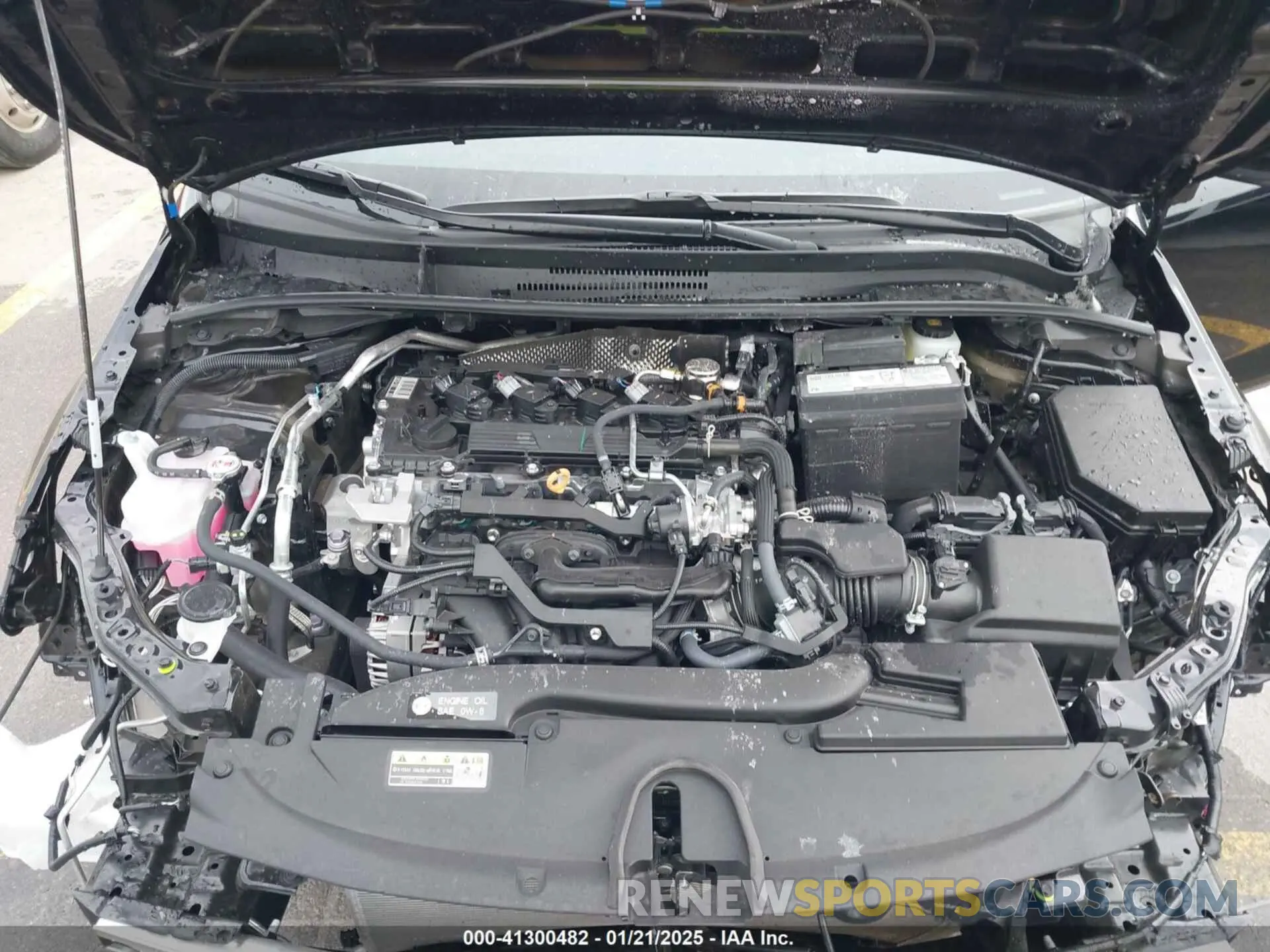 10 fotografías del automóvil dañado 5YFB4MDE8SP240870 TOYOTA COROLLA 2025