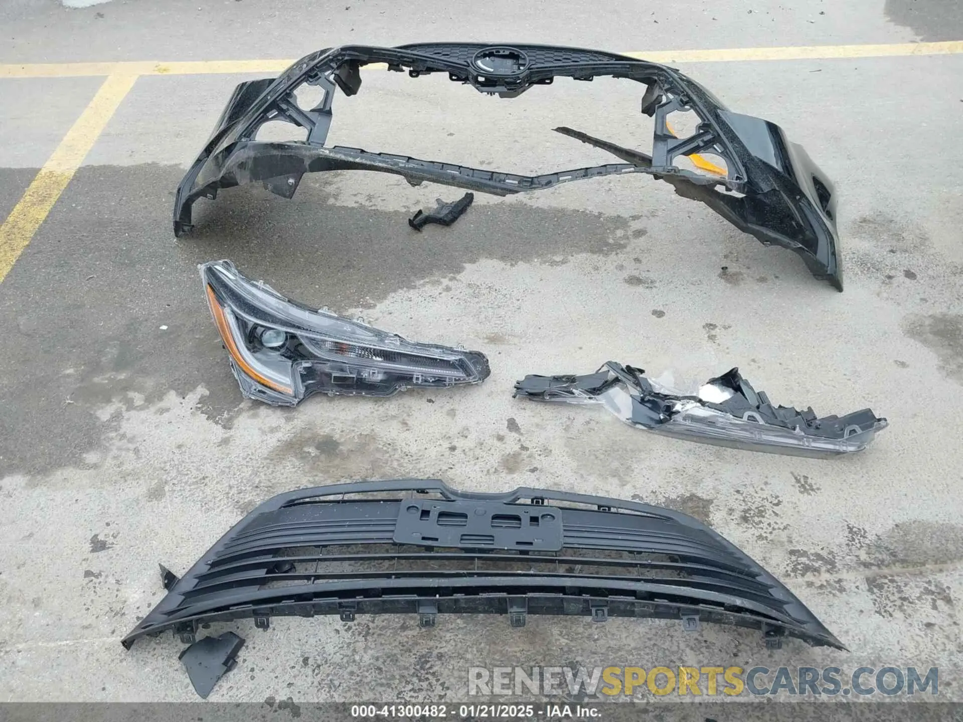 12 fotografías del automóvil dañado 5YFB4MDE8SP240870 TOYOTA COROLLA 2025