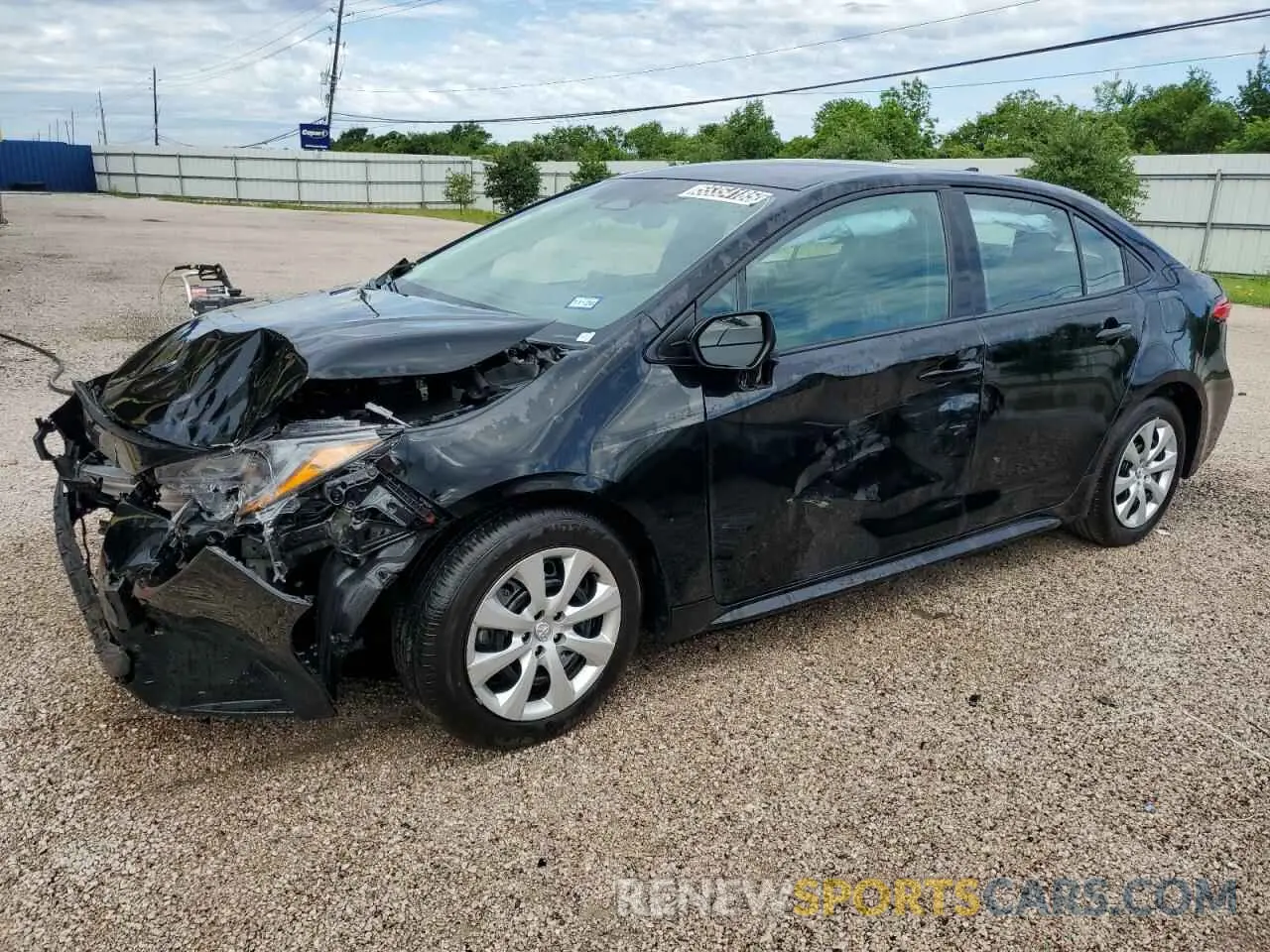 1 fotografías del automóvil dañado 5YFB4MDE8SP247995 TOYOTA COROLLA 2025